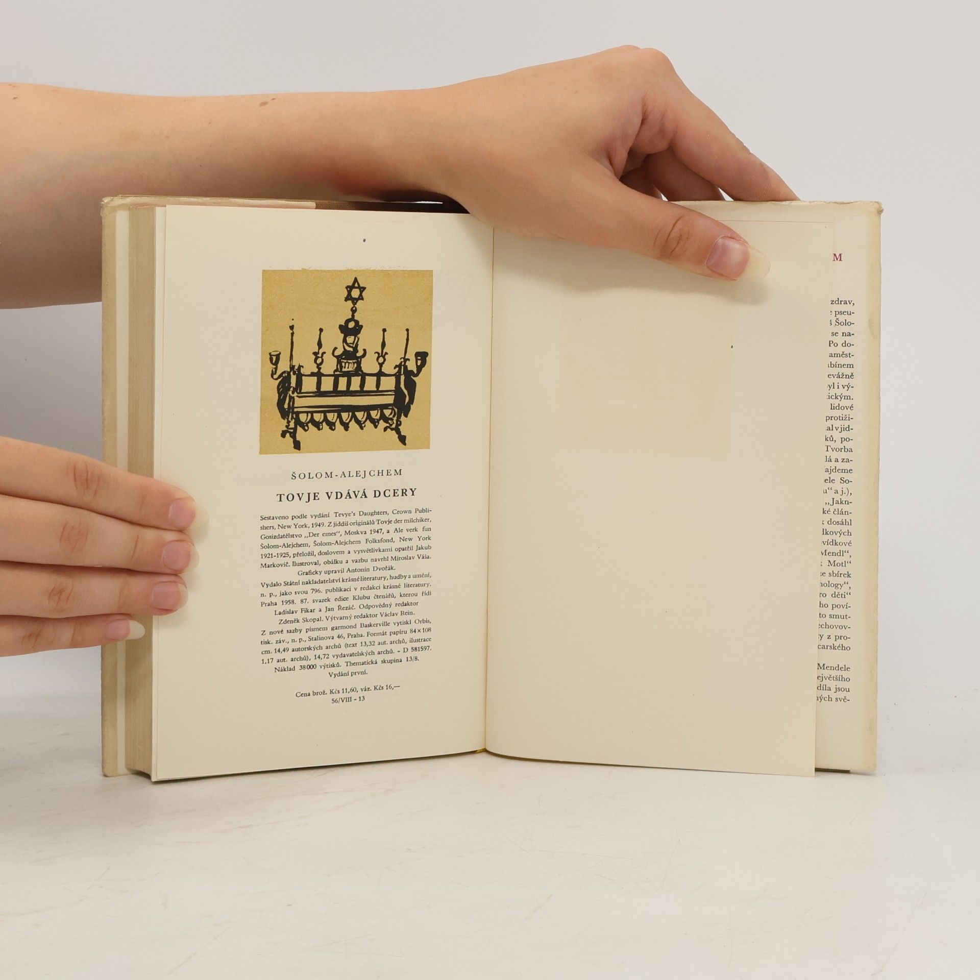 Šolom Alejchem Tovje vdává dcery