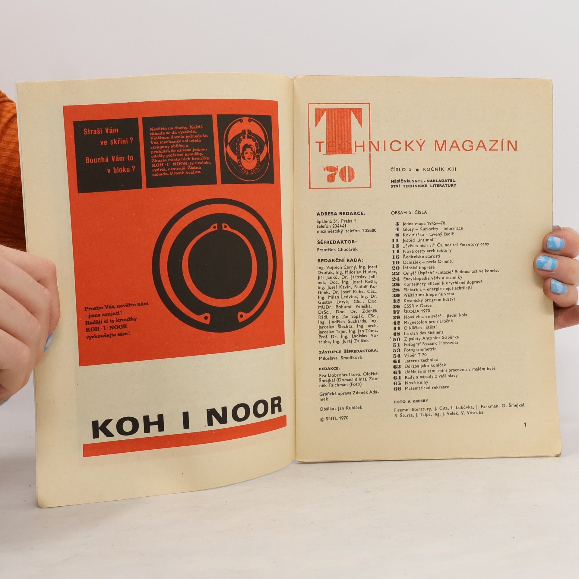 Autorenkollektiv Technický magazín. Číslo 5. Ročník XIII.