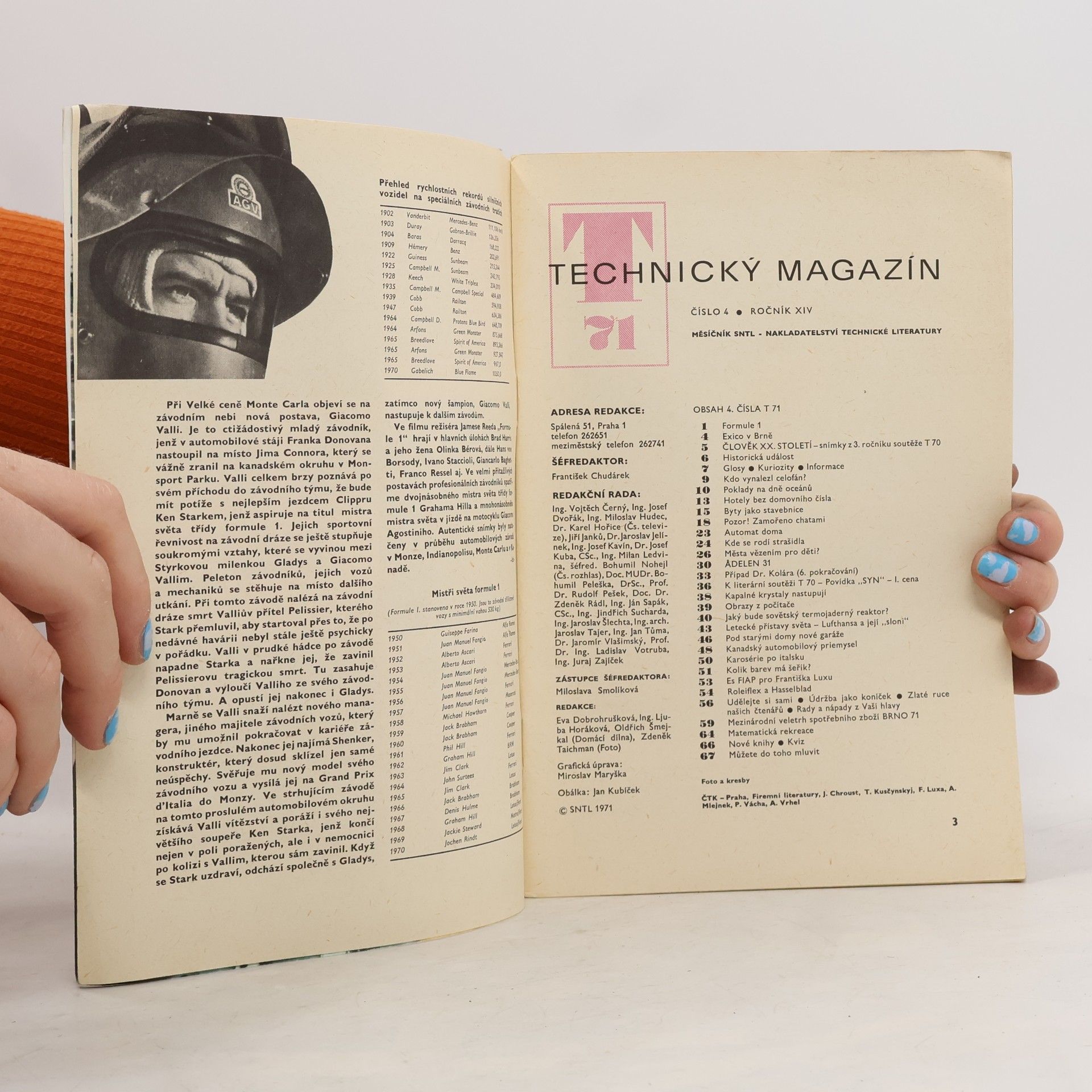 Autorenkollektiv Technický magazín. Číslo 4. Ročník XIV.