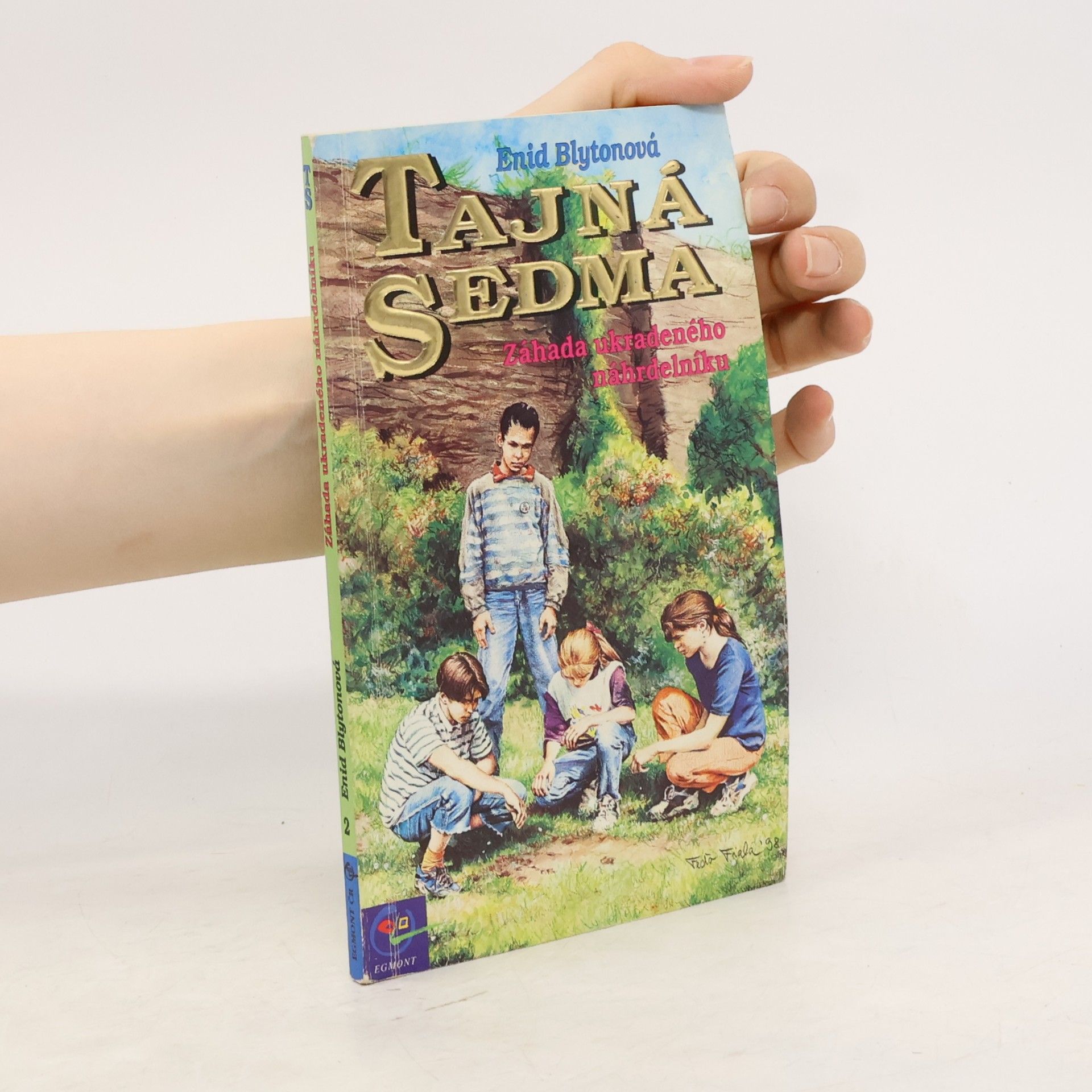 Enid Blyton Tajná sedma. Záhada ukradnutého náhrdelníku