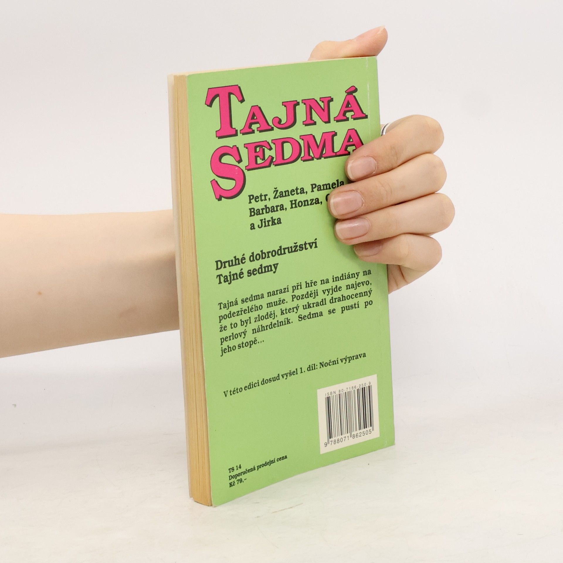 Enid Blyton Tajná sedma. Záhada ukradnutého náhrdelníku
