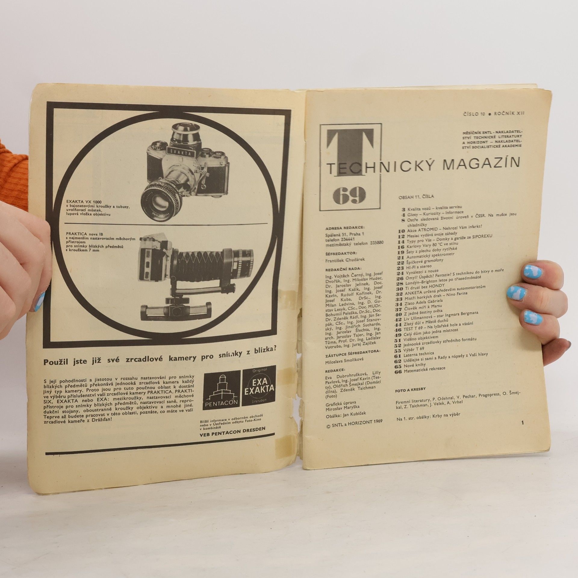 Autorenkollektiv Technický magazín. Číslo 10. Ročník XII.