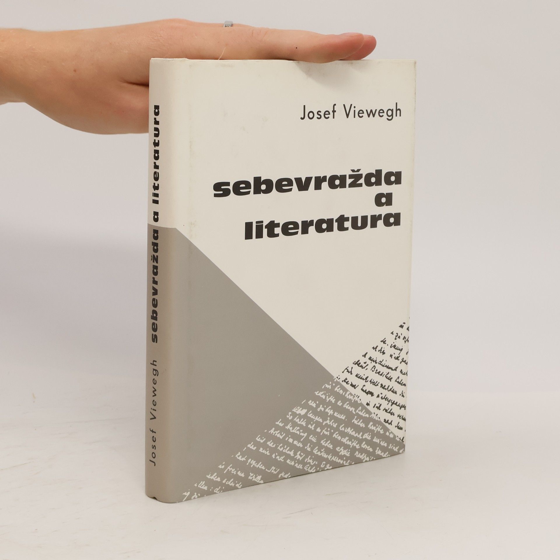 Josef Viewegh Sebevražda a literatura