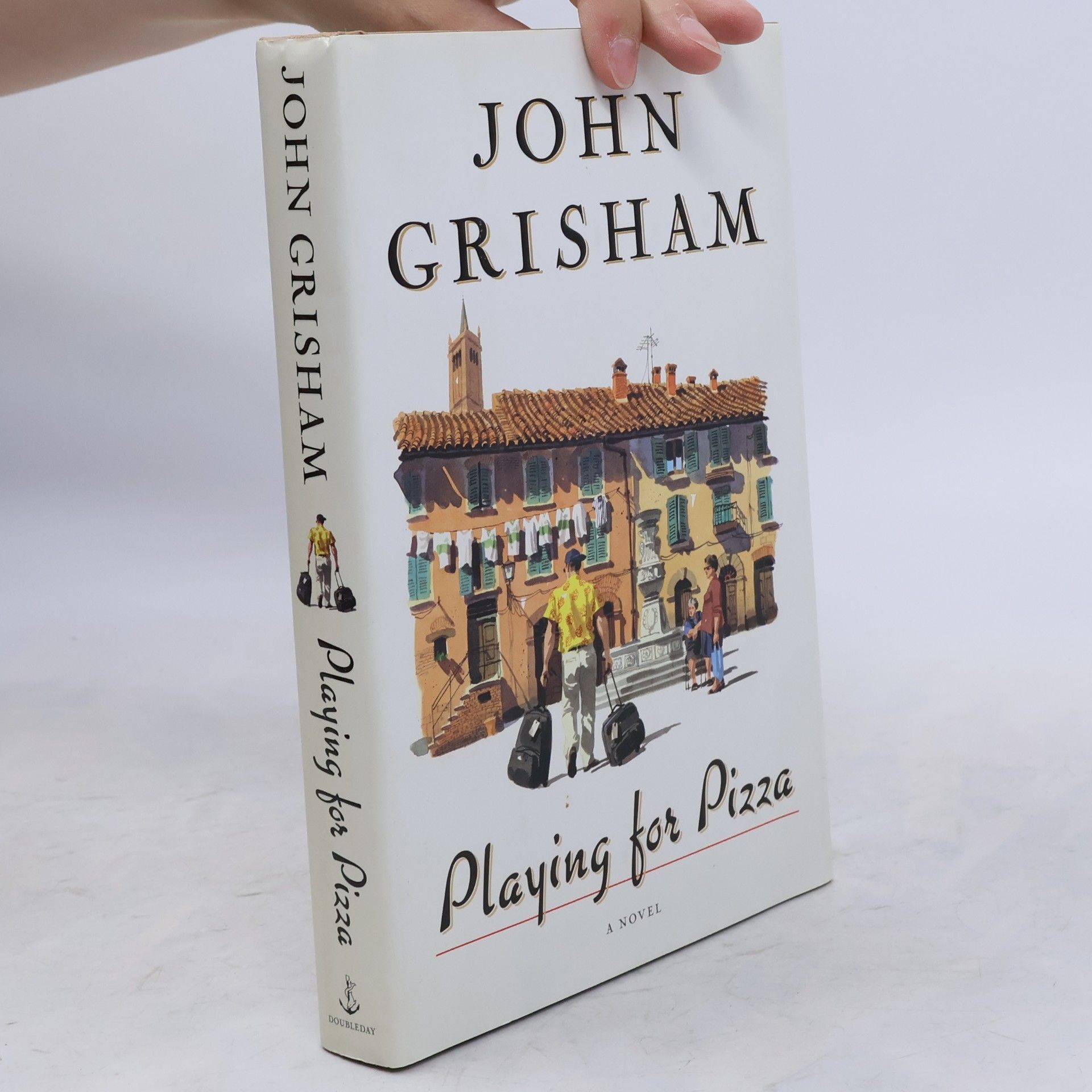 John Grisham Playing for pizza