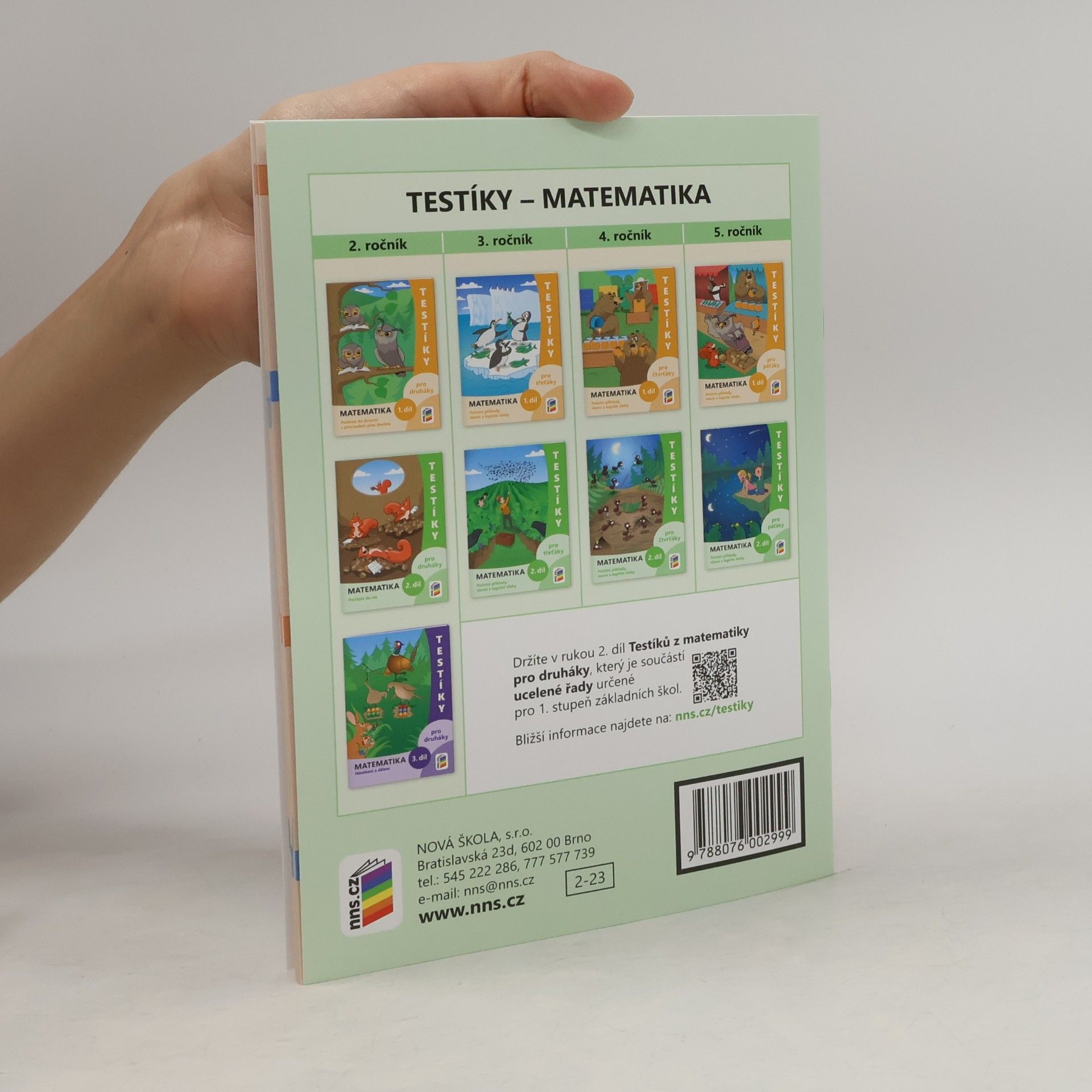František Novák Testíky pro druháky : Matematika, počítání do sta 2. díl