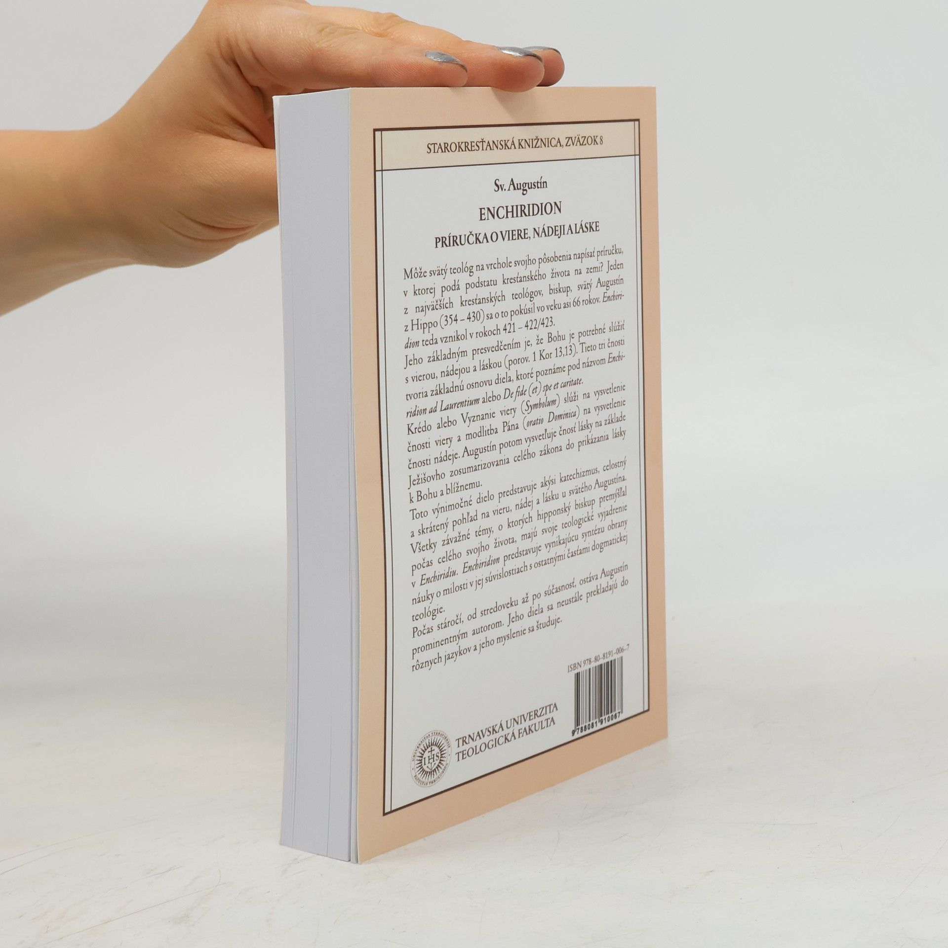 Augustin Enchiridion - príručka o viere, nádeji a láske