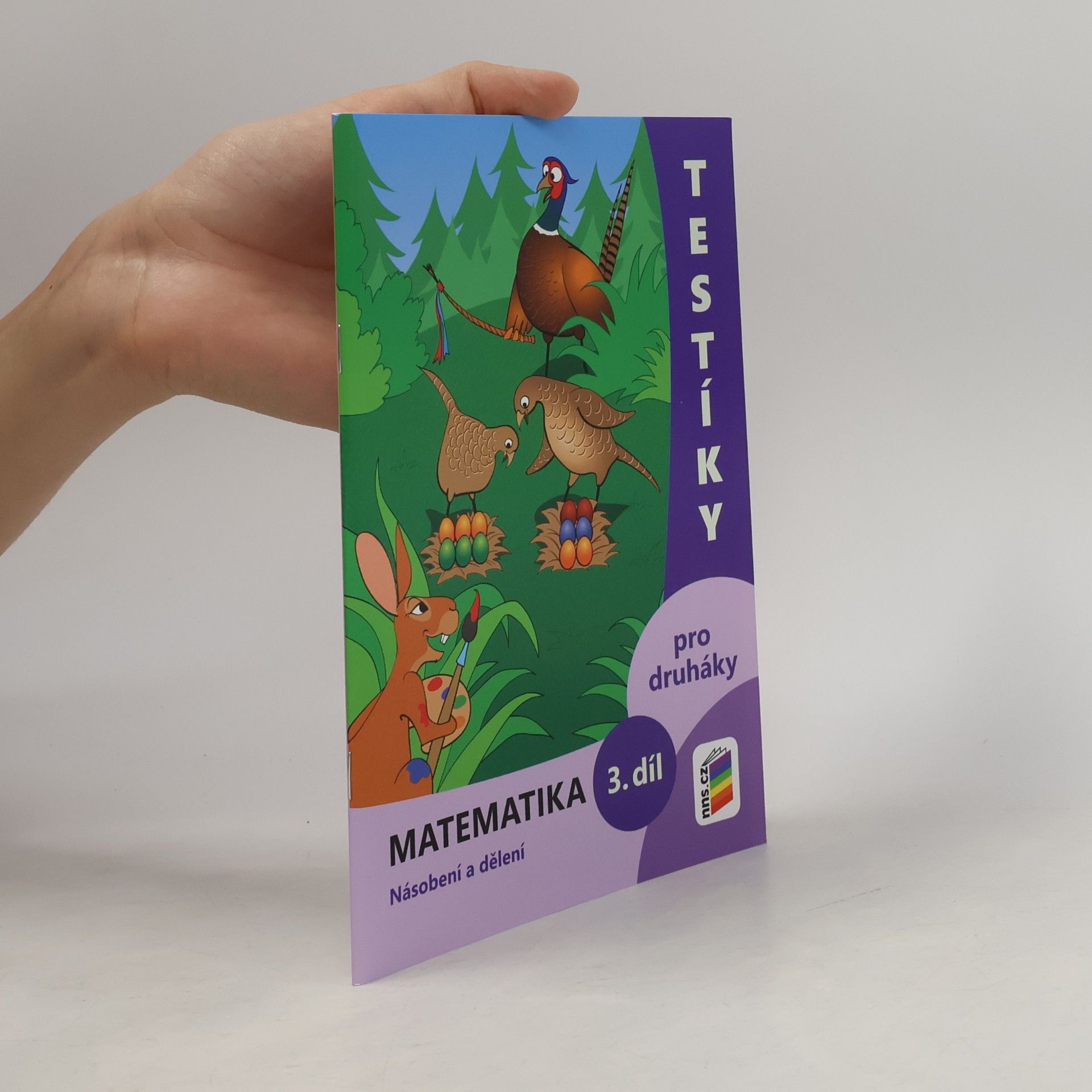 Testíky pro druháky – matematika, 3. díl (barevný pracovní sešit)