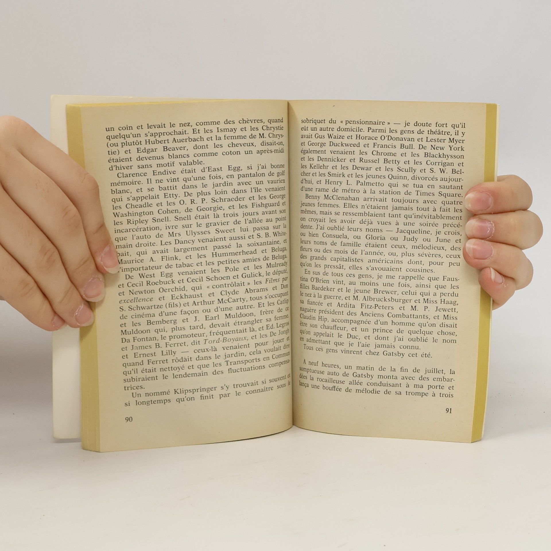Francis Scott Fitzgerald Gatsby le Magnifique