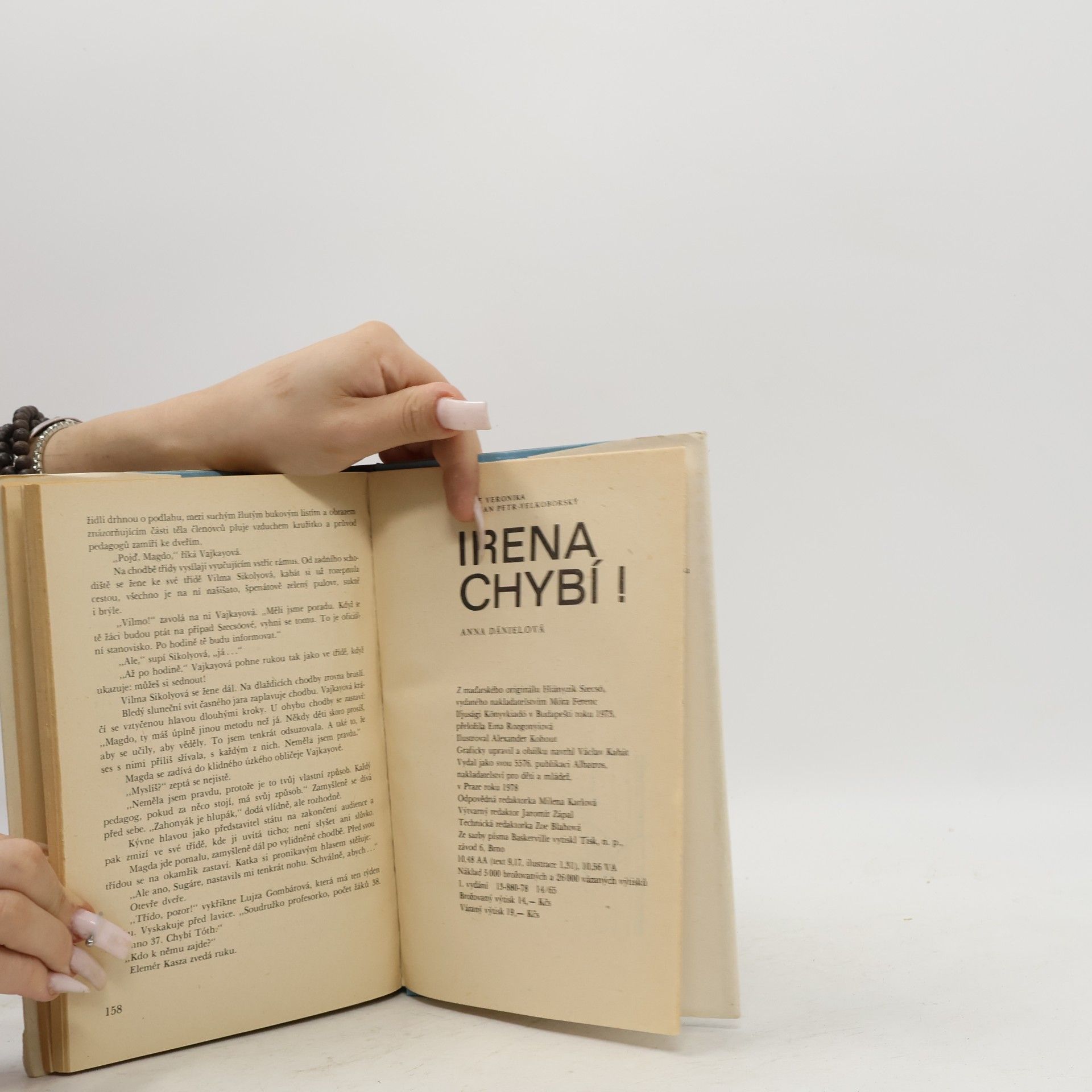 Anna Dániel Irena chybí!