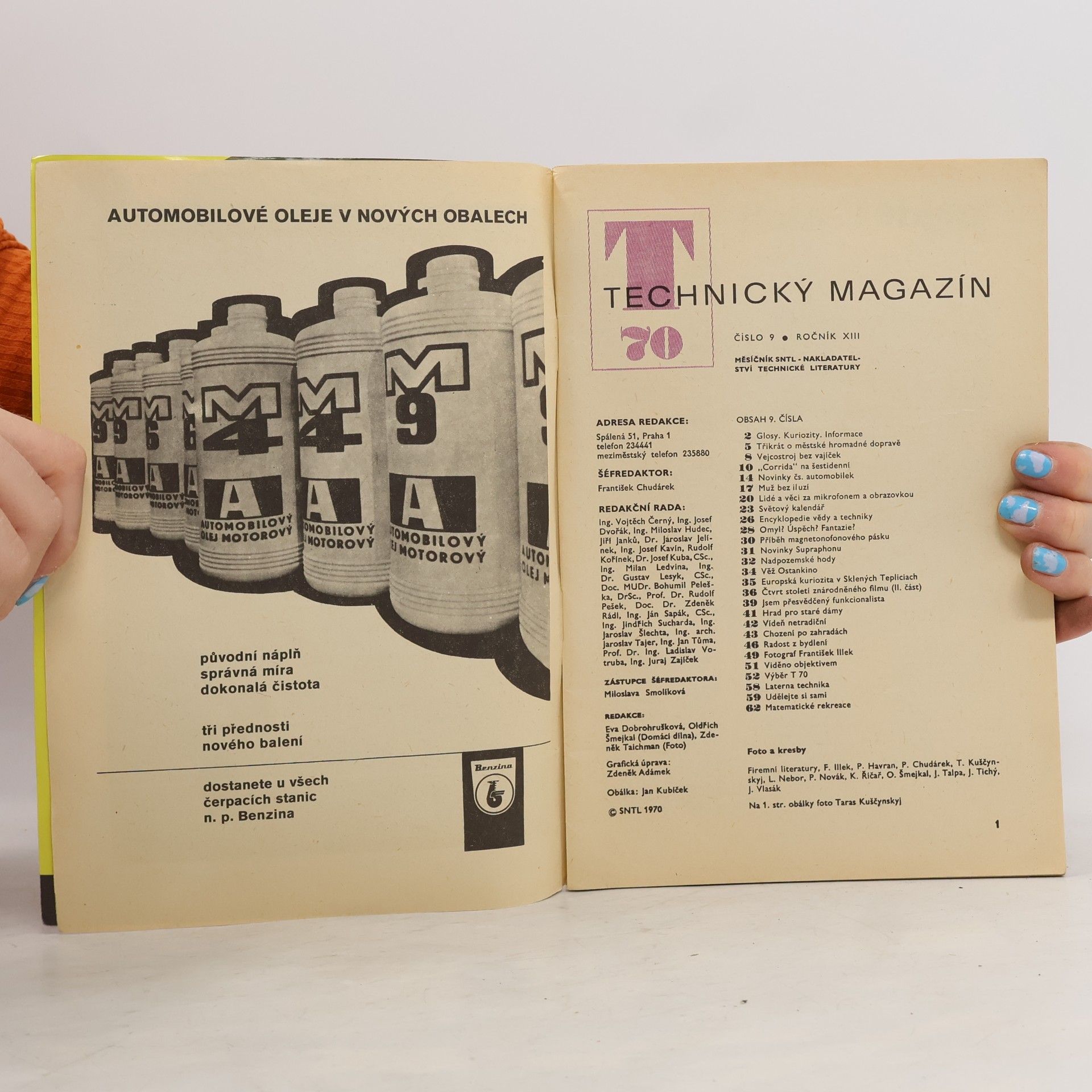 Autorenkollektiv Technický magazín. Číslo 9. Ročník XIII.