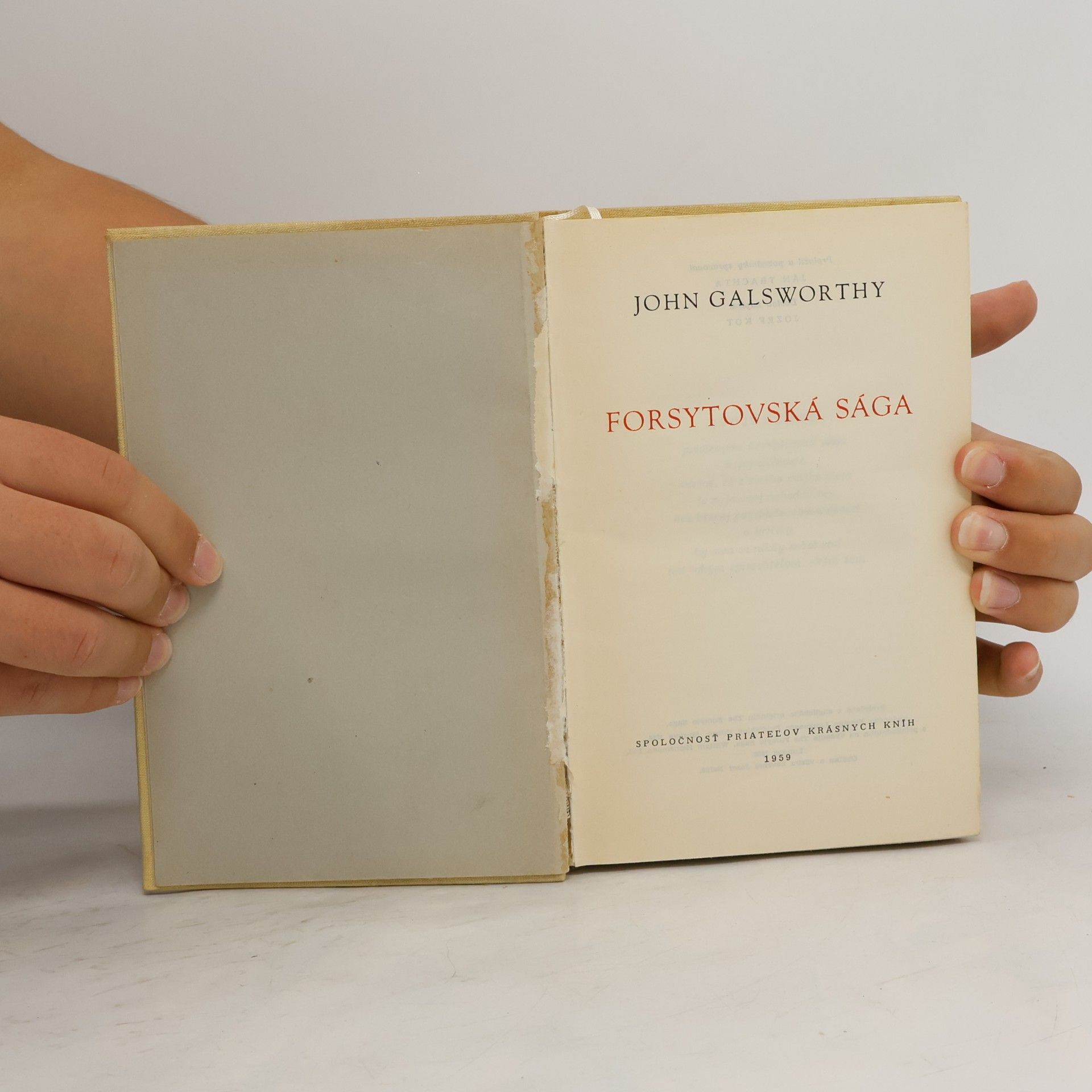 John Galsworthy Forsytovská sága