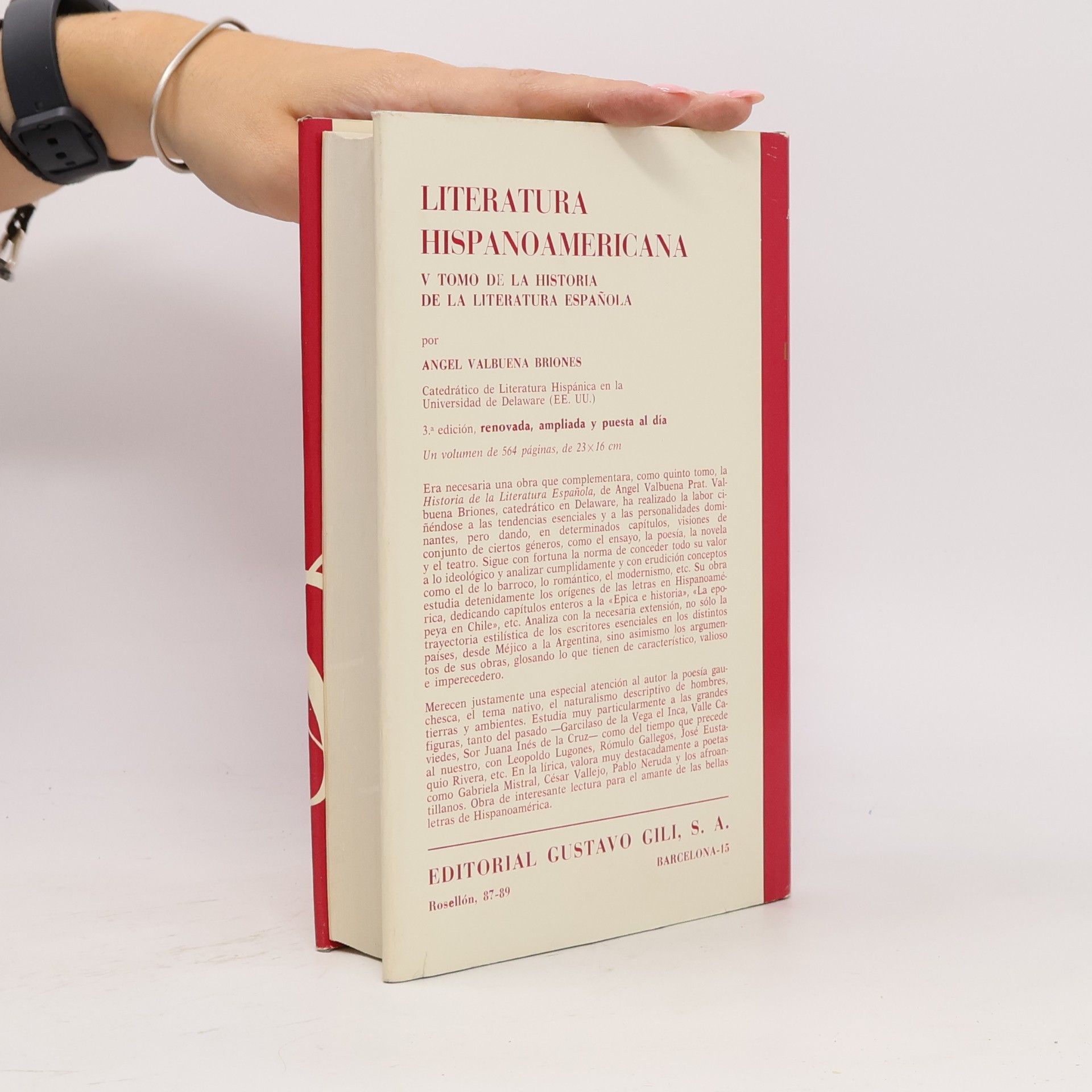 Ángel Valbuena Prat Historia de la literatura española. Tomo III.