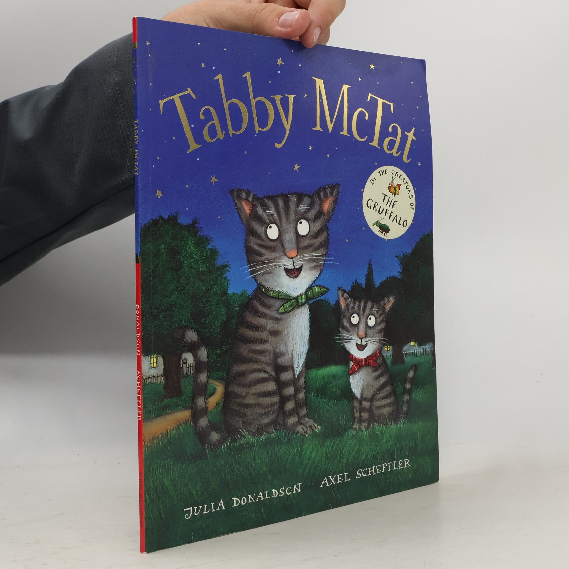 Julia Donaldson Tabby McTat. Tommi Tatze, englische Ausgabe