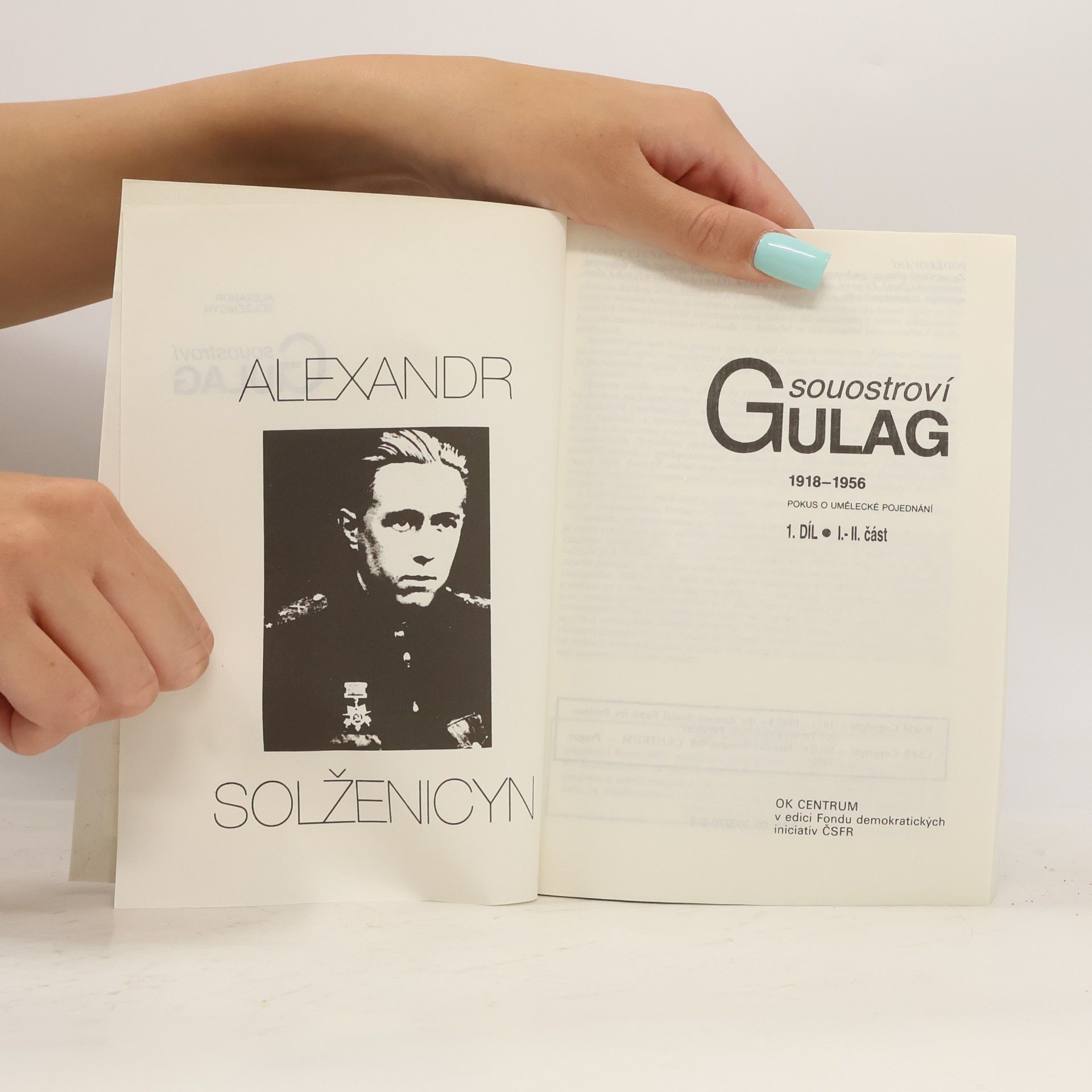 Aleksandr Solzhenitsyn Souostroví Gulag 1