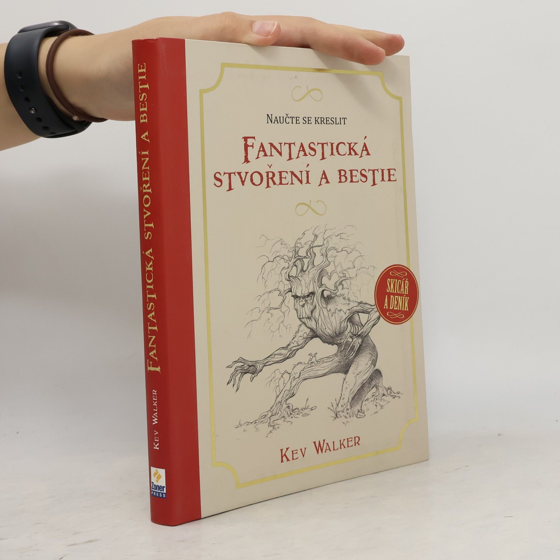 Kev Walker Naučte se kreslit fantastická stvoření a bestie