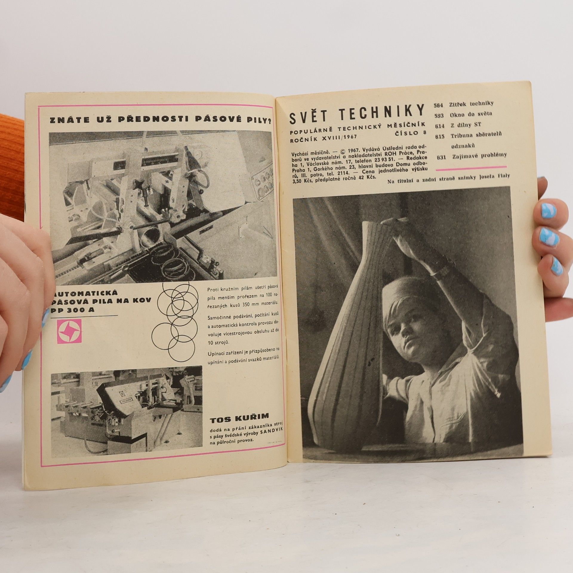 Autorenkollektiv Svět techniky 8/1967