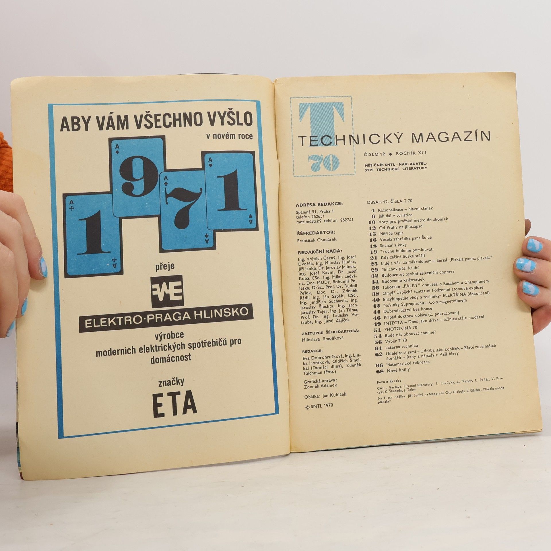 Autorenkollektiv Technický magazín 70. 12