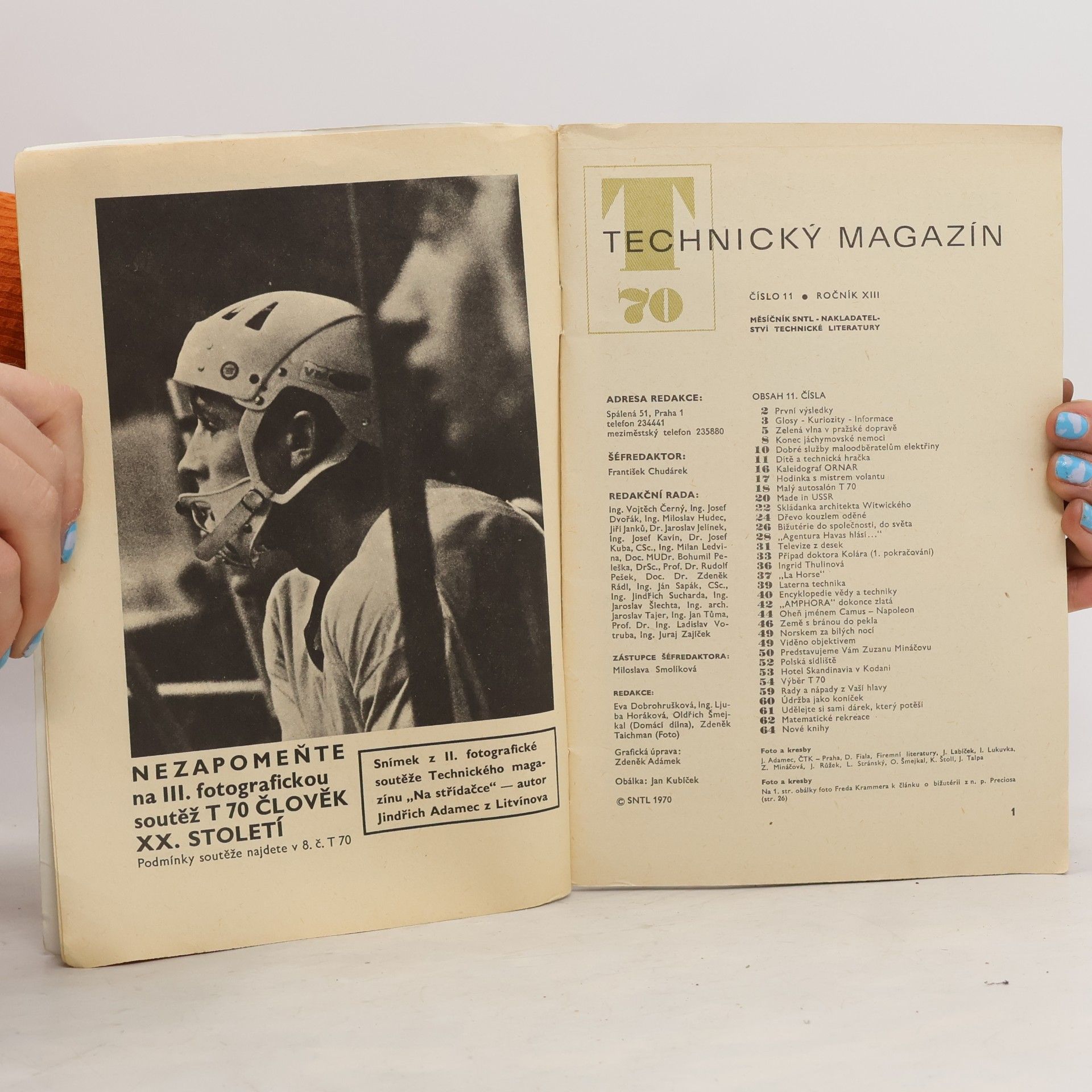 Autorenkollektiv Technický magazín 11/1970