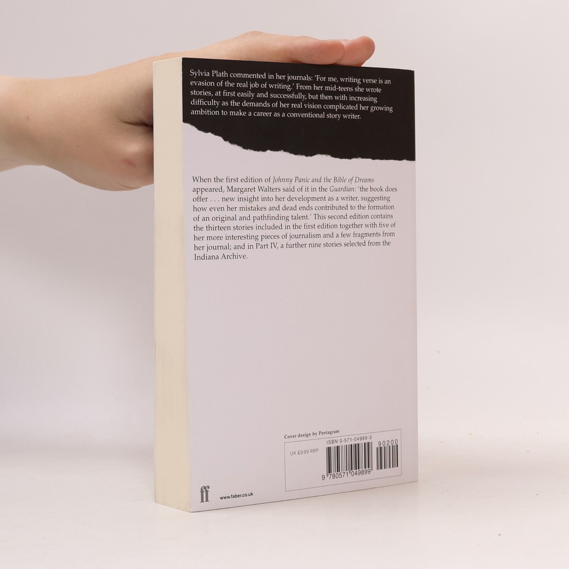 Sylvia Plath Johnny Panic and the bible of dreams, and other prose writings