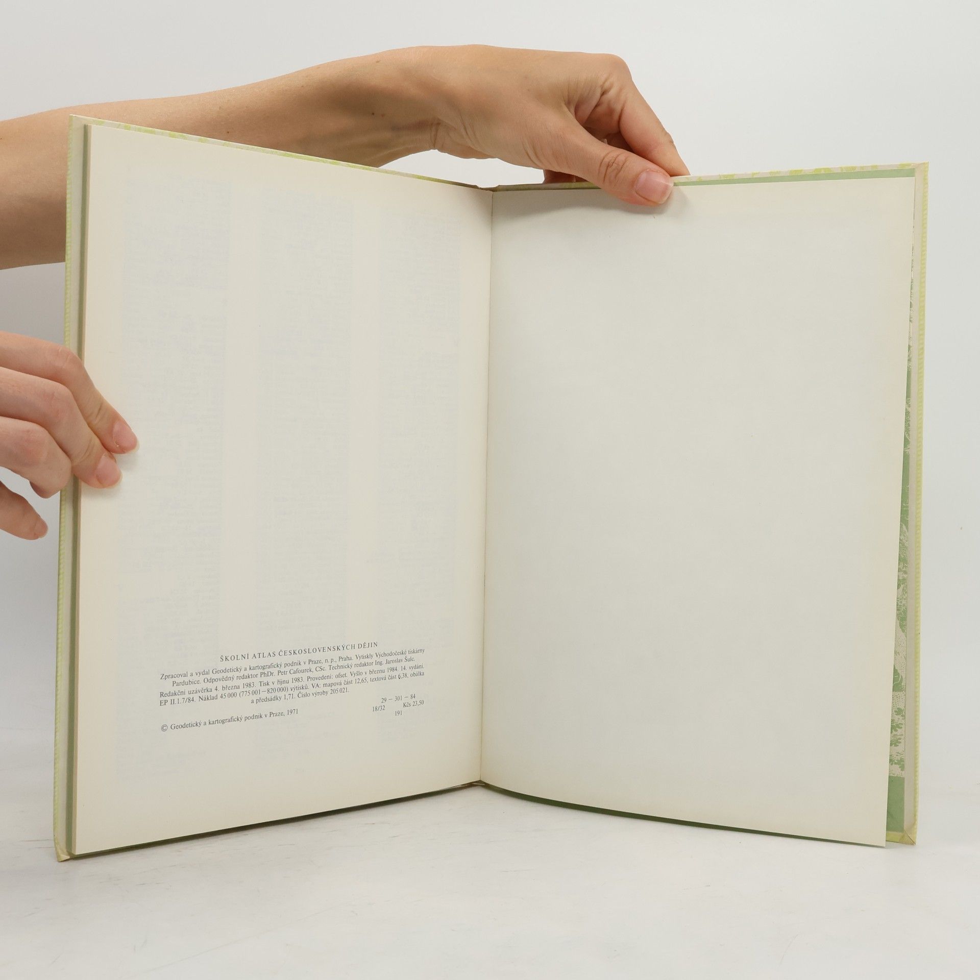 Jaroslav Šulc Školní atlas československých dějin