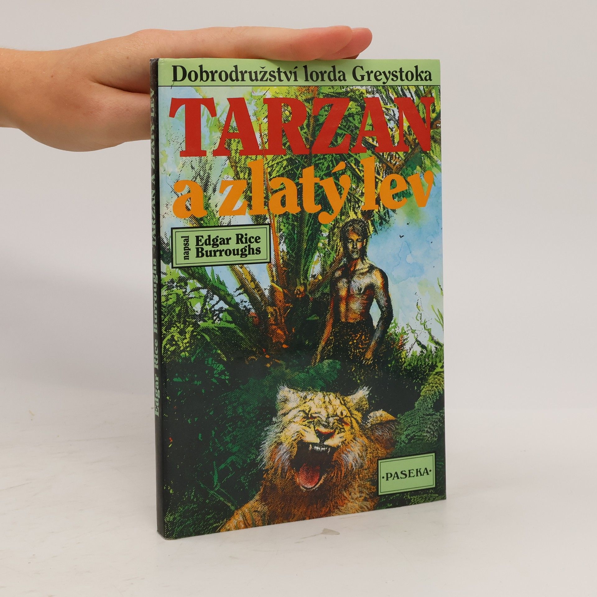 Edgar Rice Burrroughs Tarzan a zlatý lev