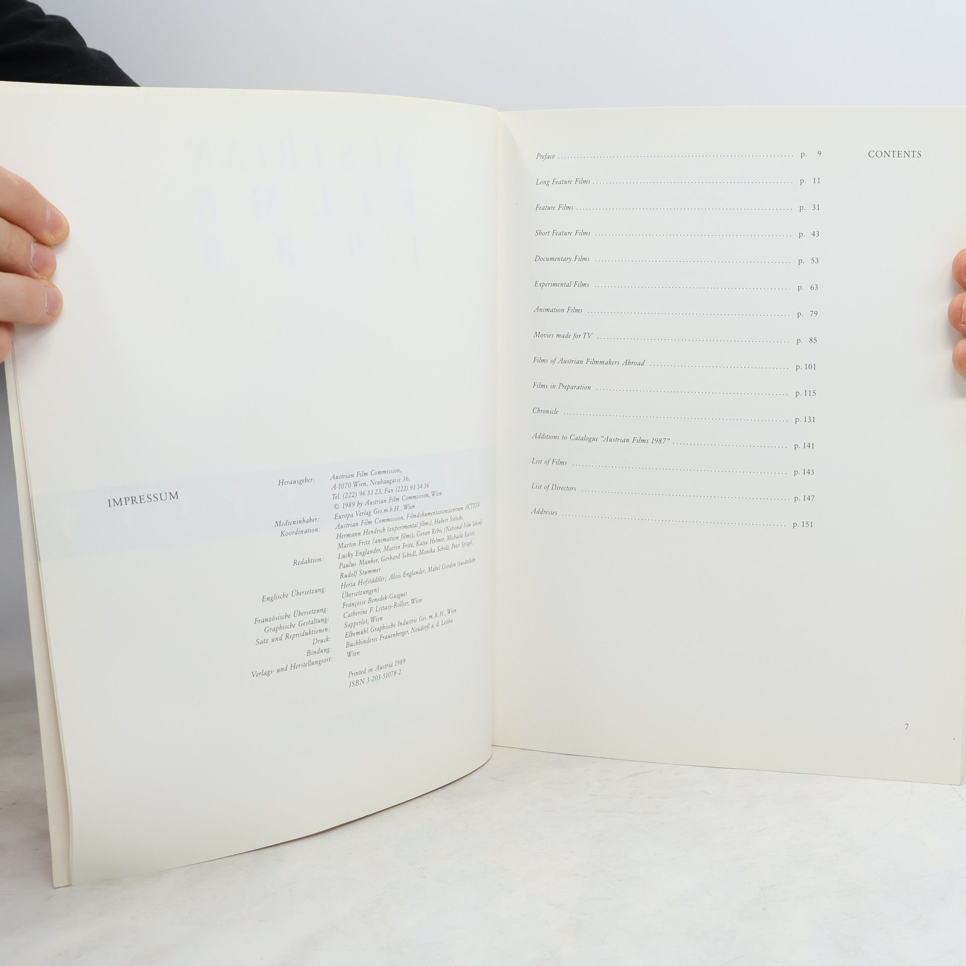 Collectif d'auteurs Austrian Films 1988