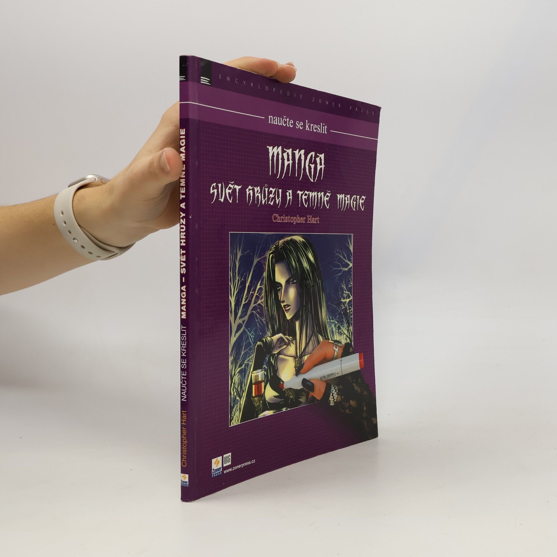 Christopher Hart Manga - svět hrůzy a temné magie. Naučte se kreslit