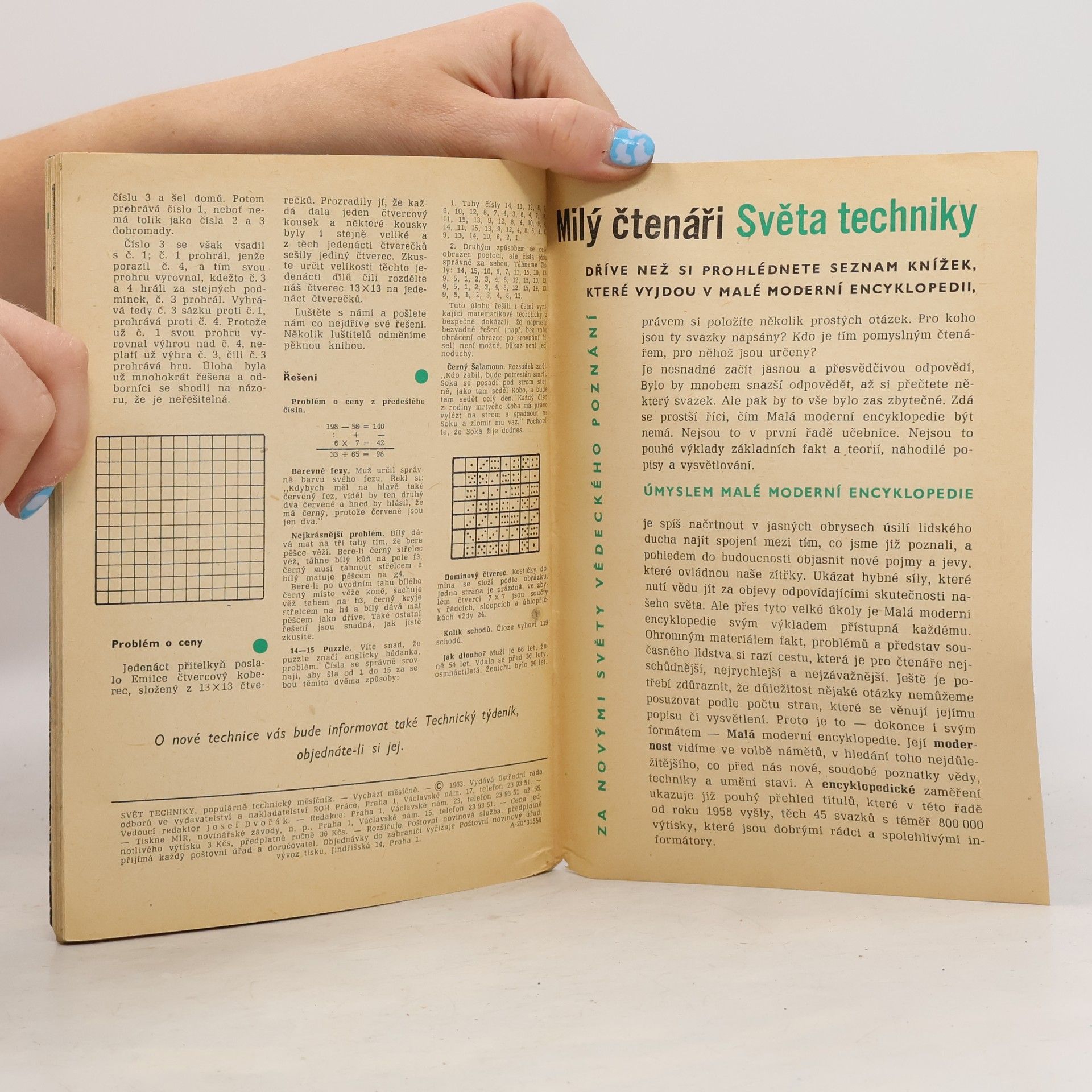 Autorenkollektiv Svět techniky 10/1963