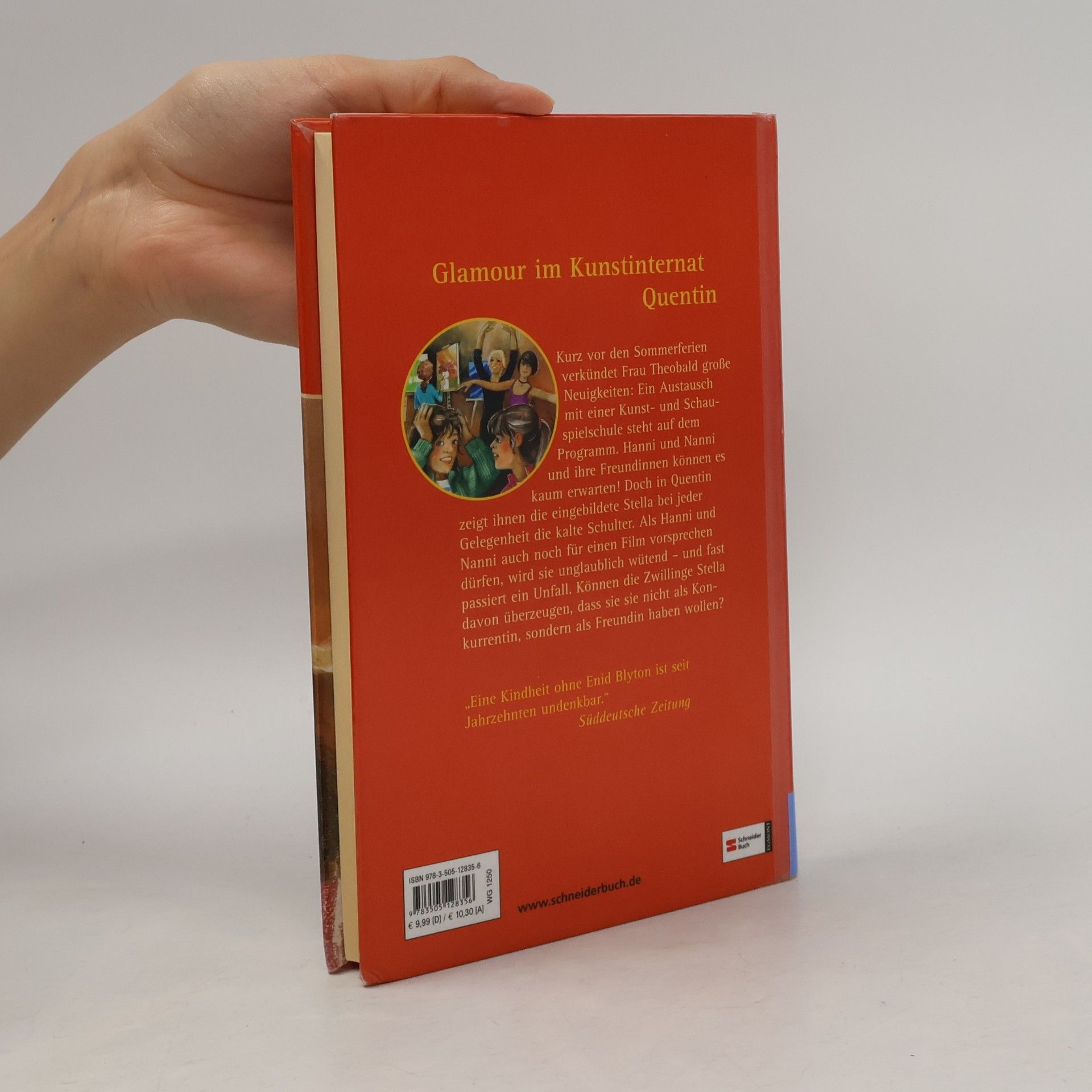 Enid Blyton Hanni und Nanni schnuppern Bühnenluft