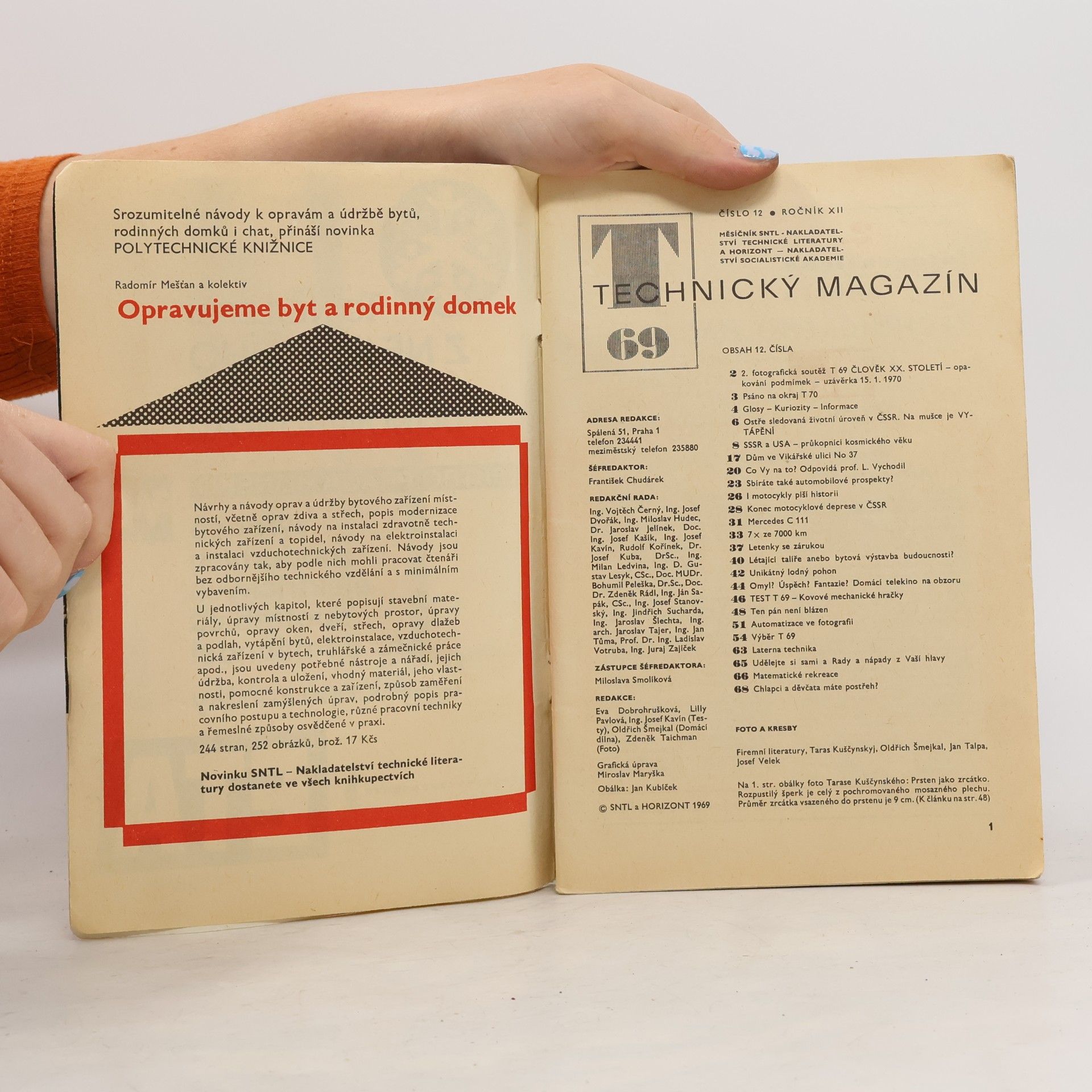 Autorenkollektiv Technický magazín. Číslo 12. Ročník XII.