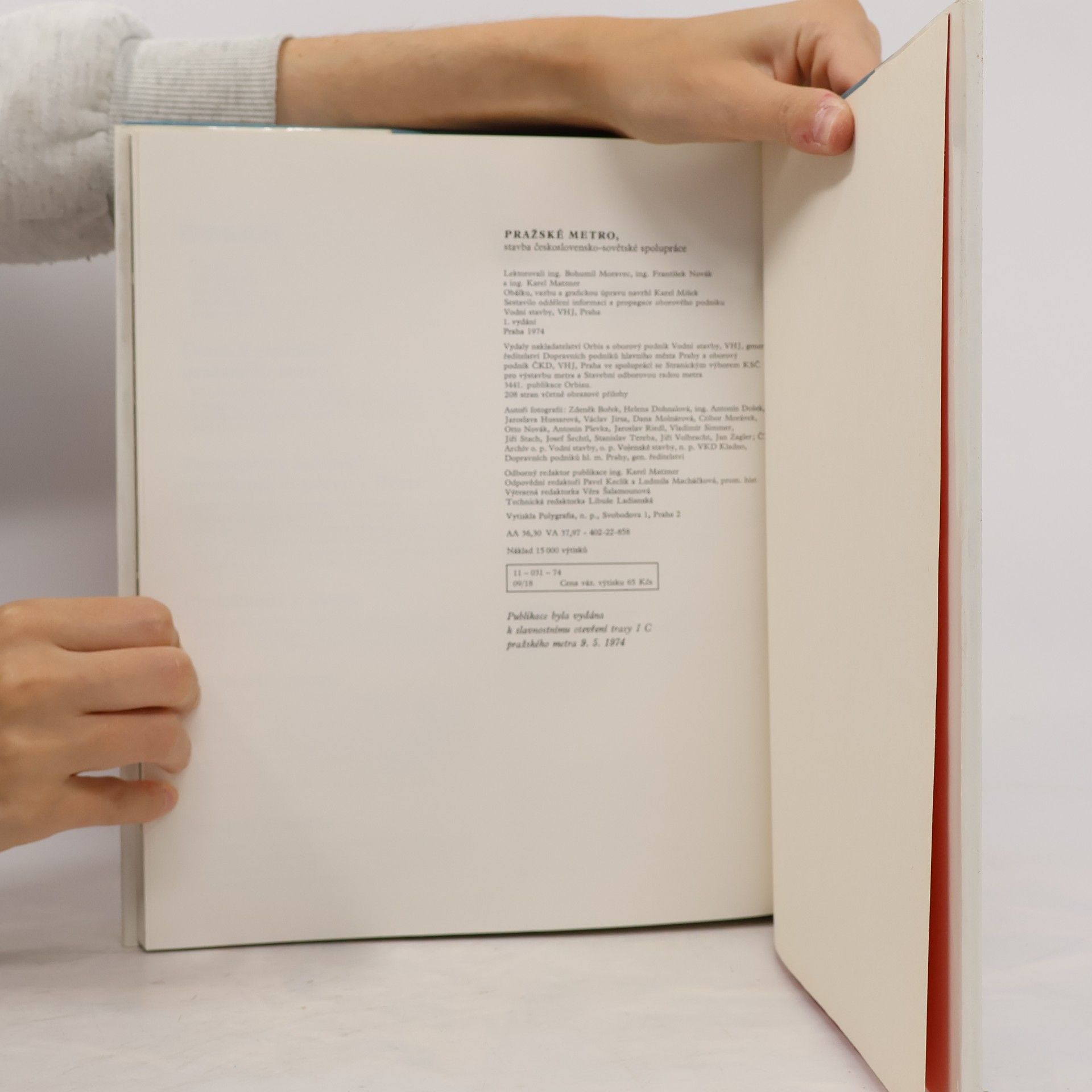 Various authors Pražské metro. Stavba československo-sovětské spolupráce