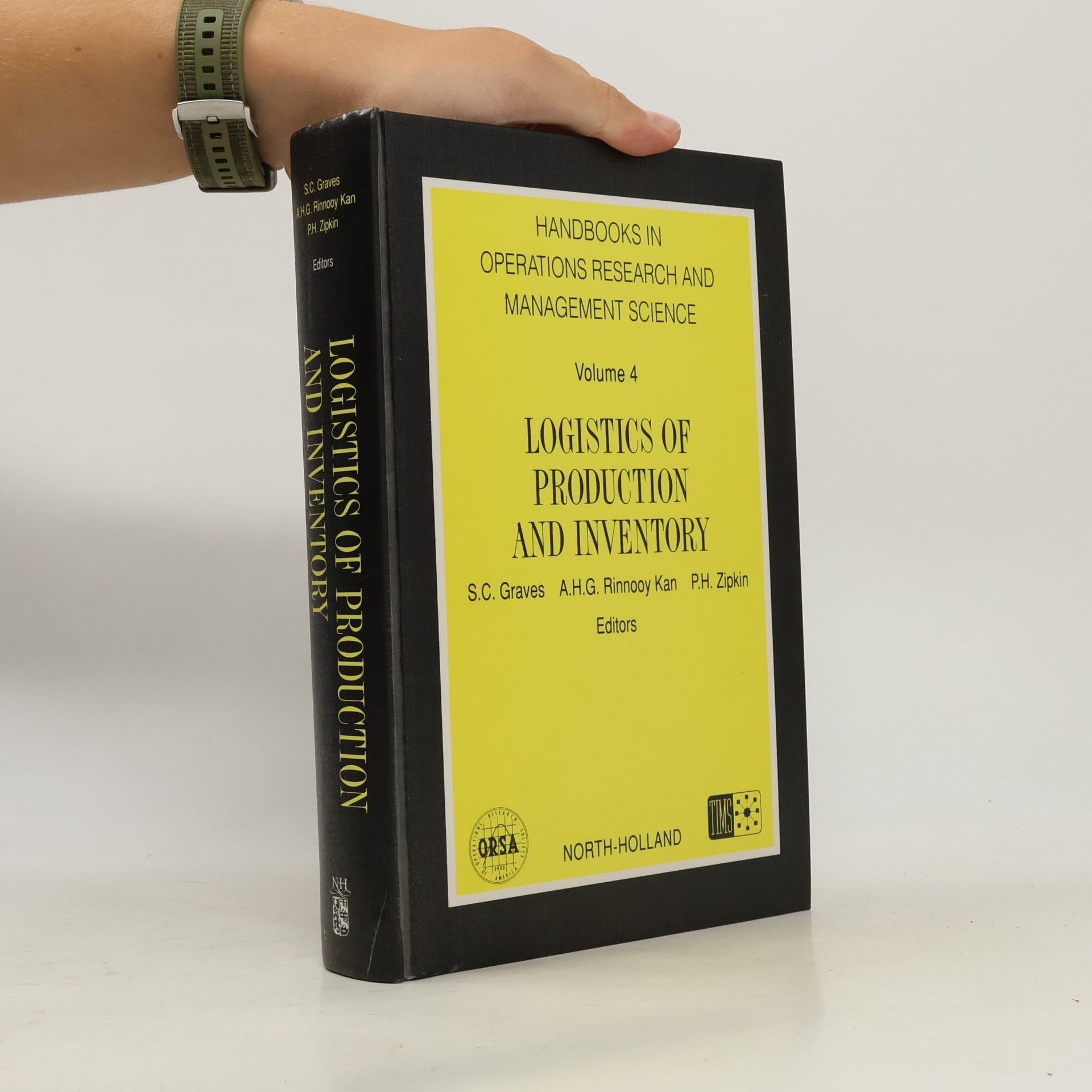 P. H. Zipkin Handbooks In Operations Research And Management Science - 4: Logistics Of Production And Inventory