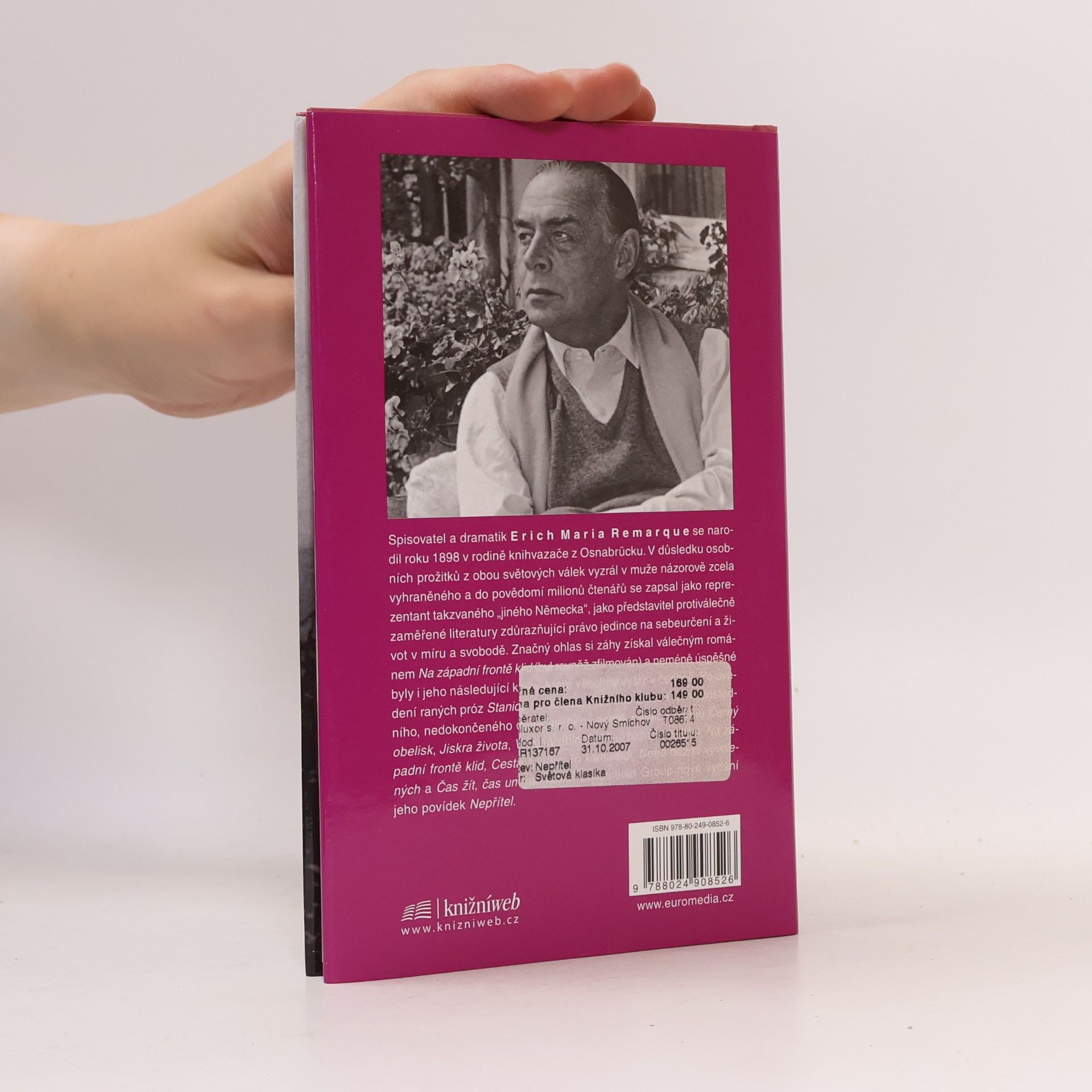 Erich Maria Remarque Nepřítel