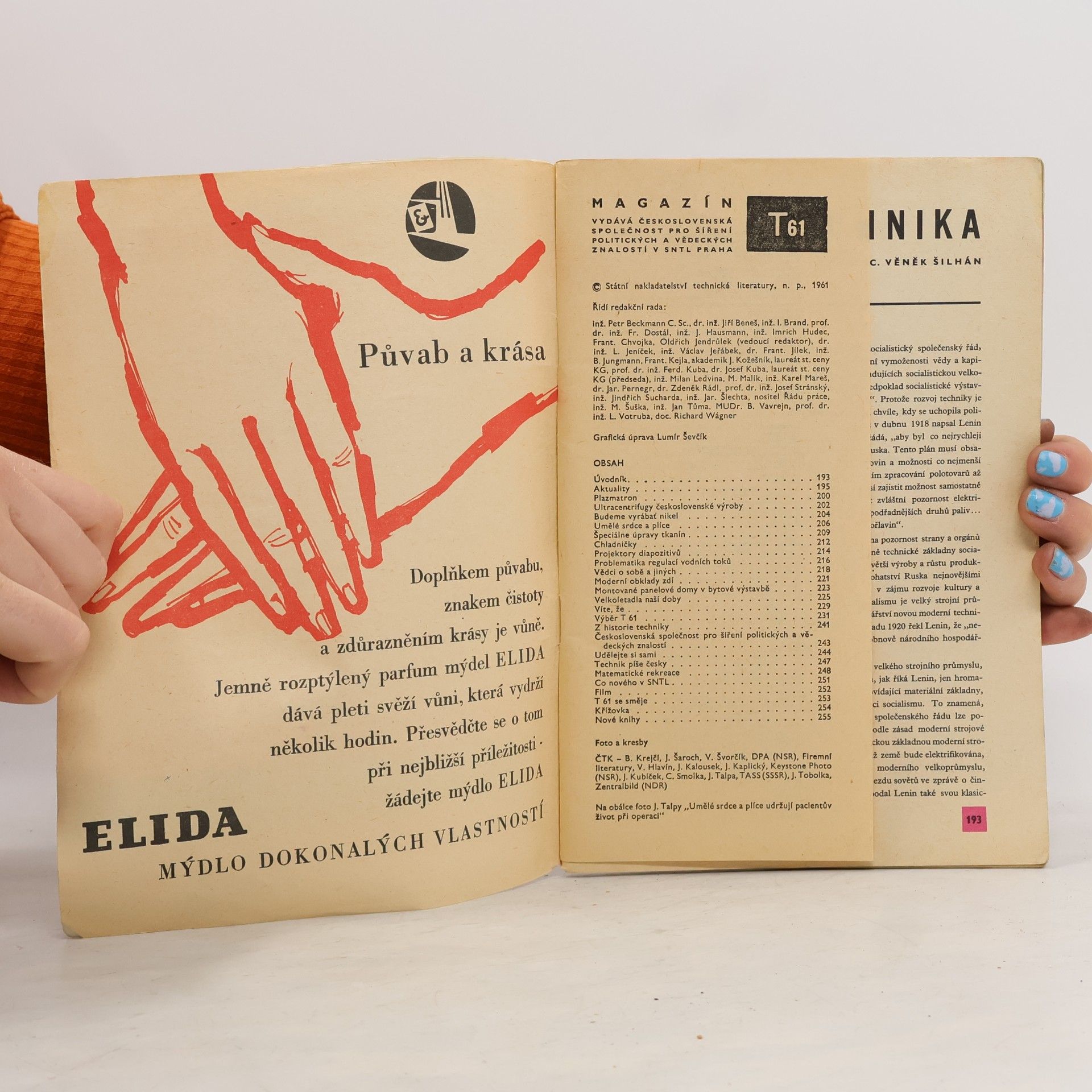 Autorenkollektiv Technický magazín 4/1961