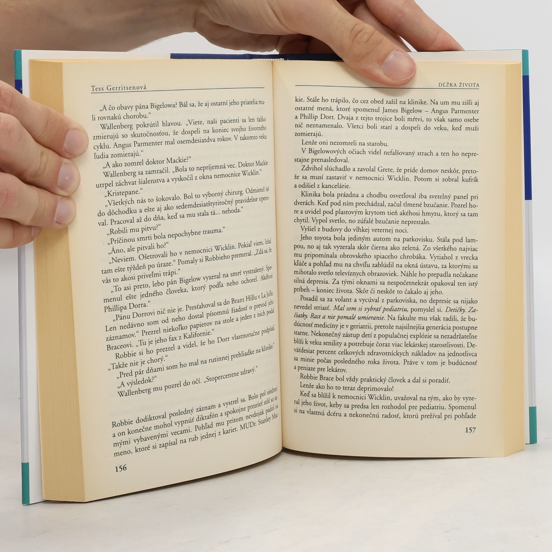 Tess Gerritsen Dĺžka života
