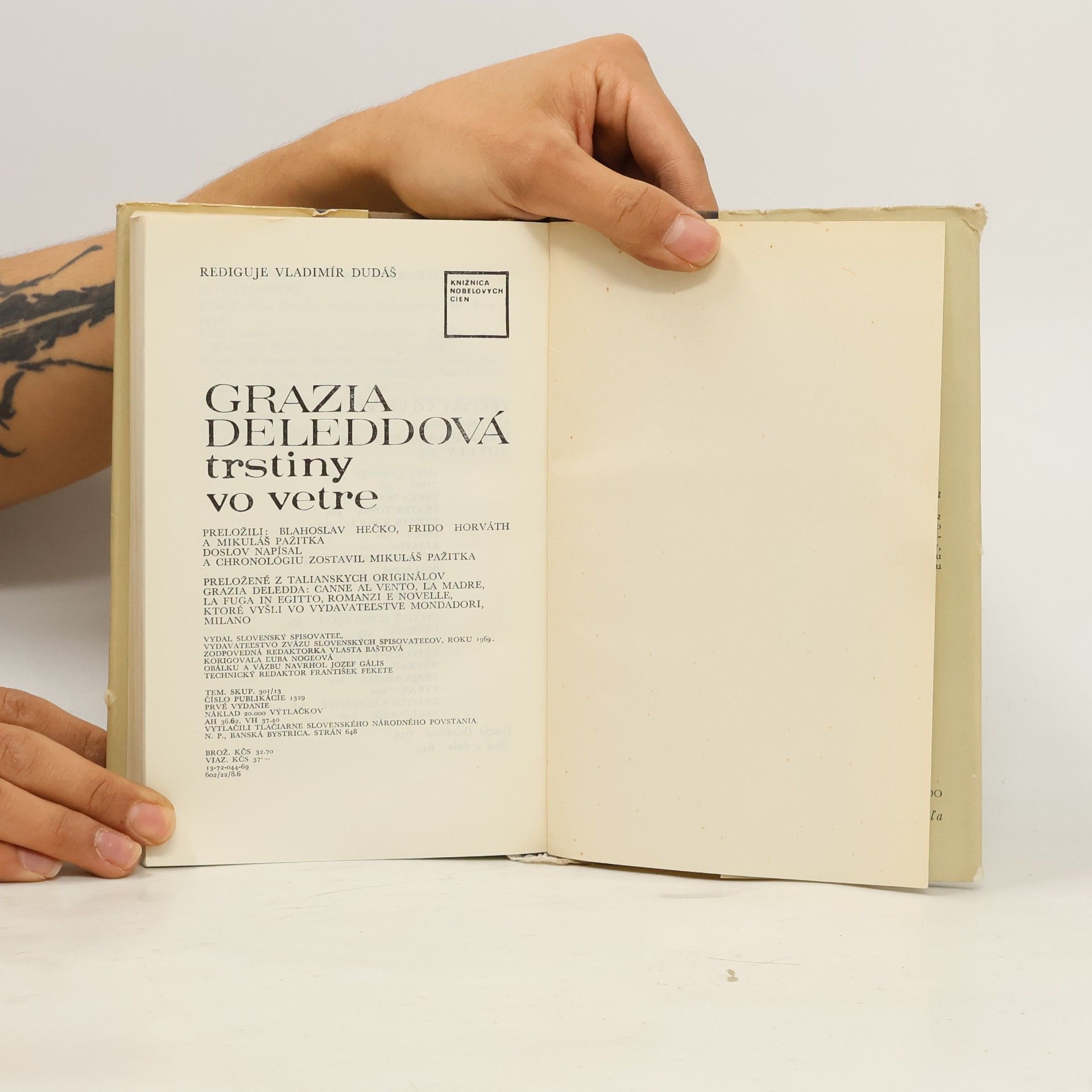 Grazia Deledda Trstiny vo vetre