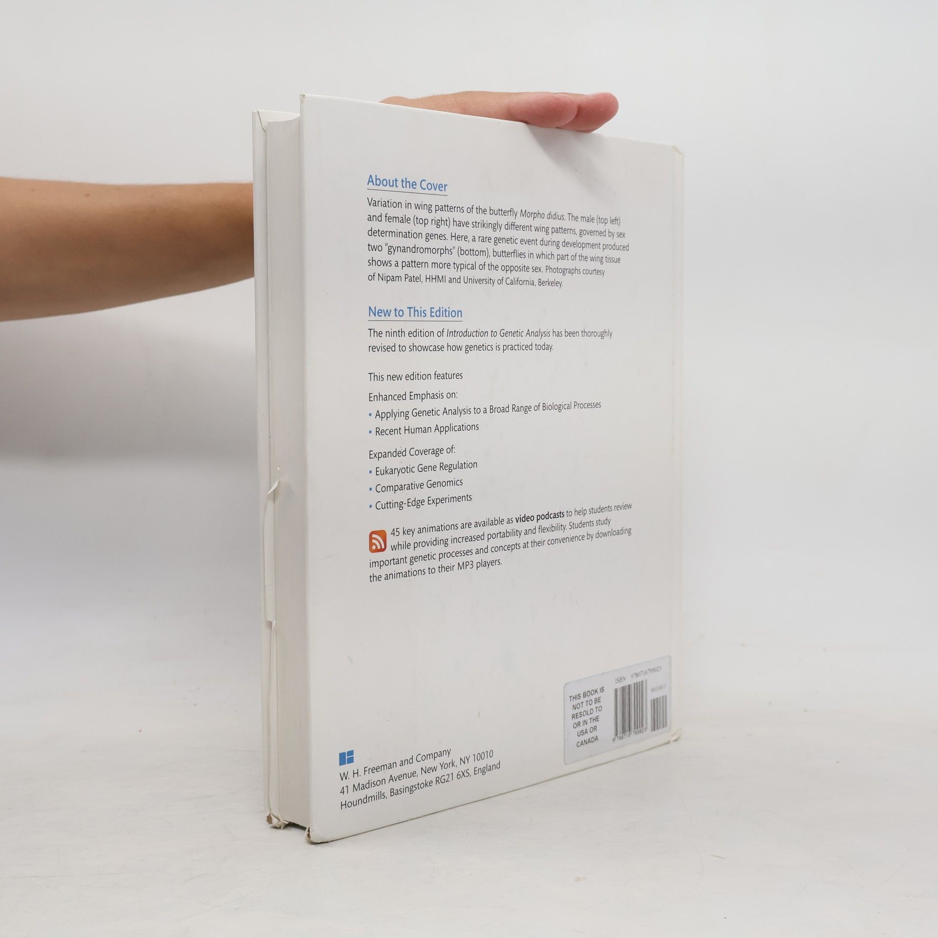 Anthony J. F Griffiths Introduction to Genetic Analysis - 9th Edition