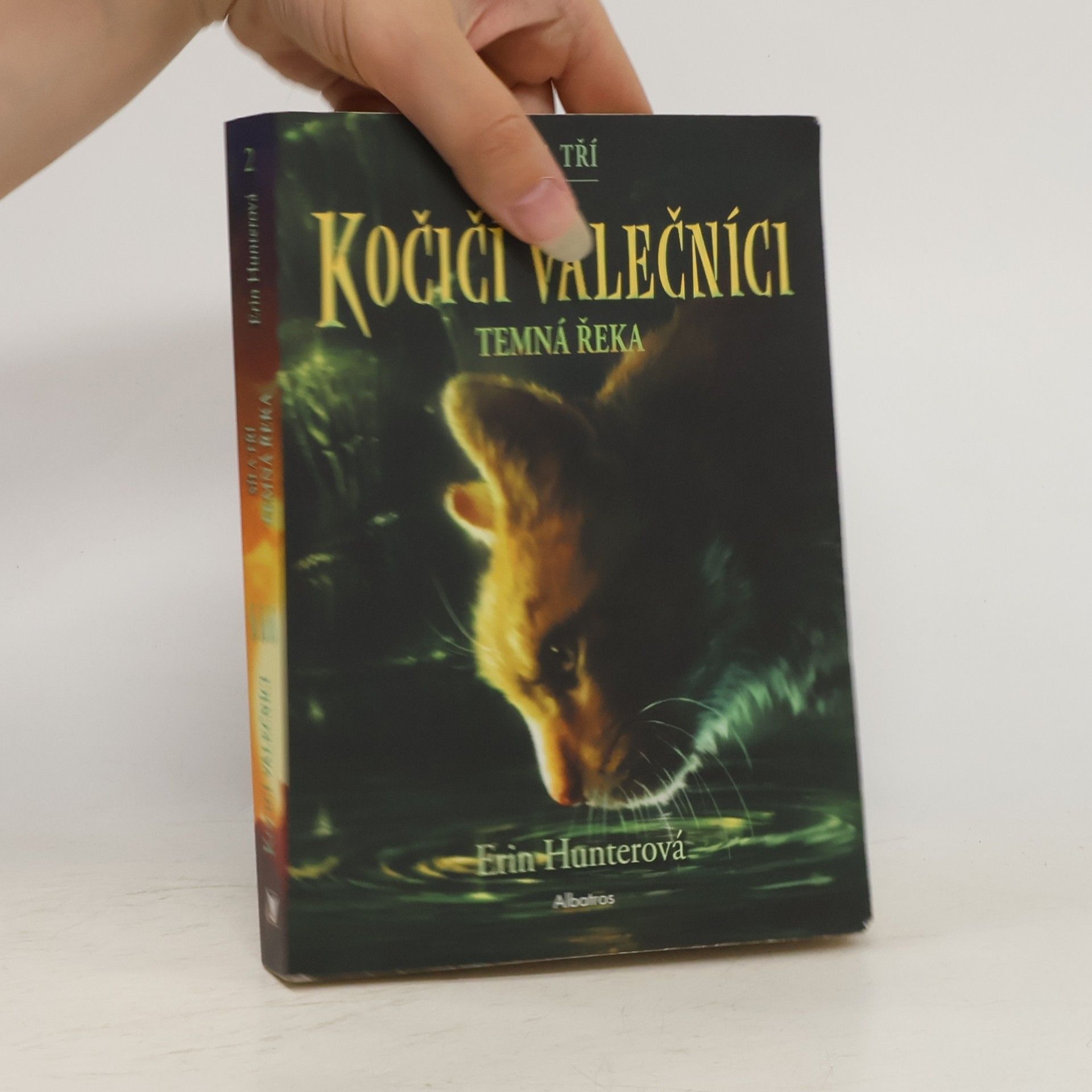 Erin Hunter Kočičí válečníci : síla tří. Temná řeka