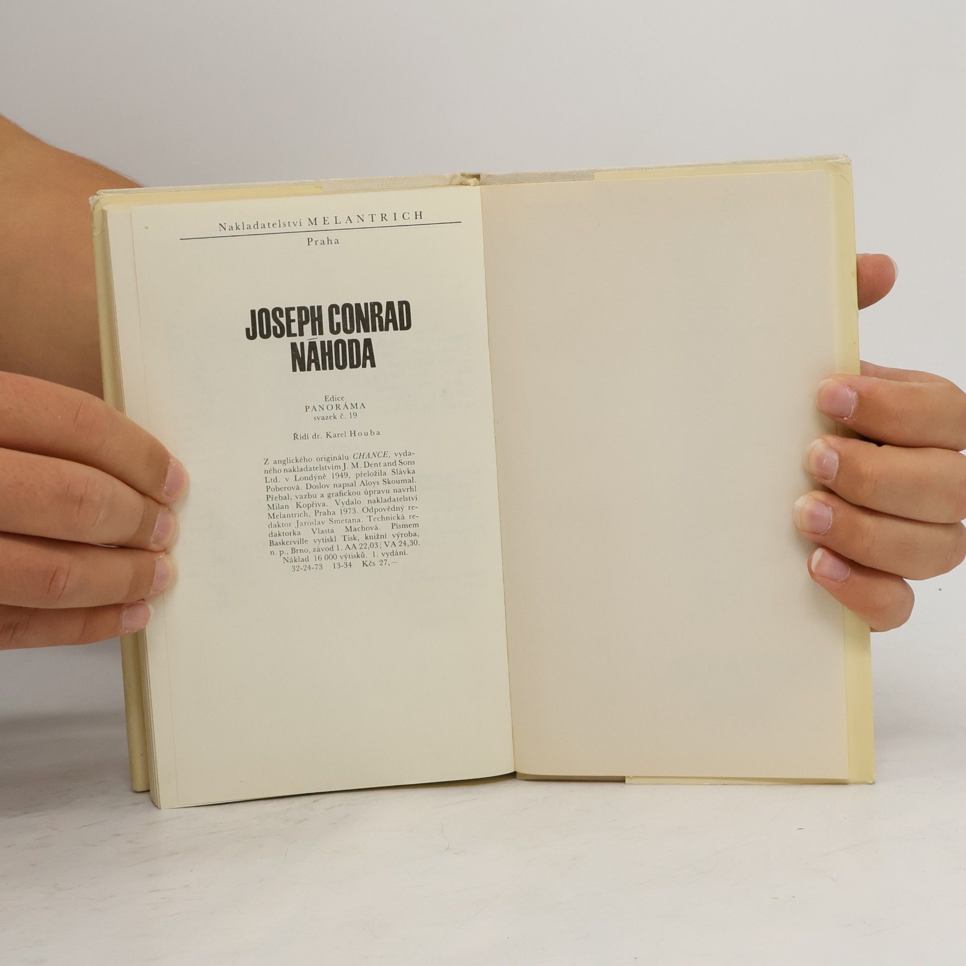 Joseph Conrad Náhoda