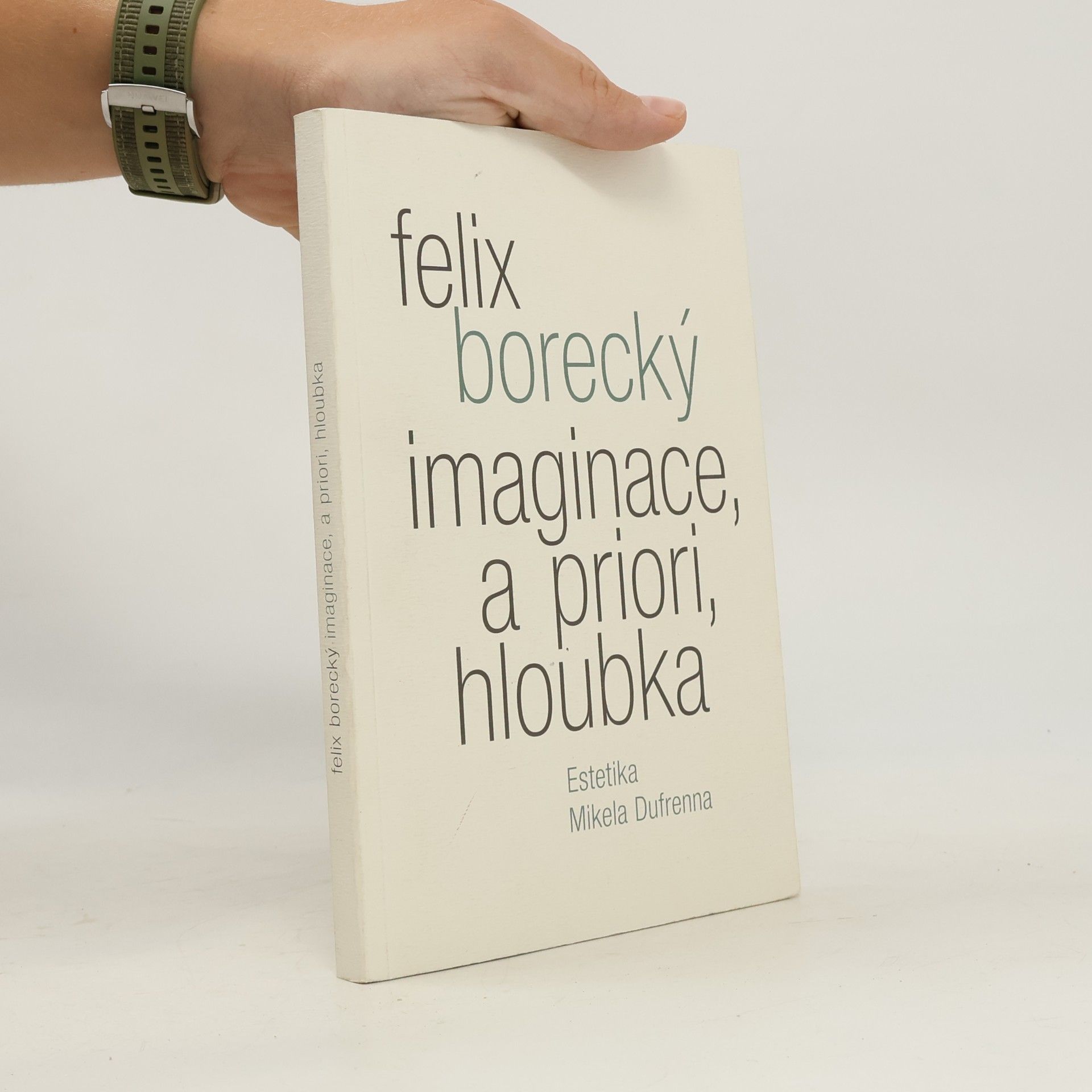 Felix Borecký Imaginace, a priori, hloubka. Estetika Mikela Dufrenna