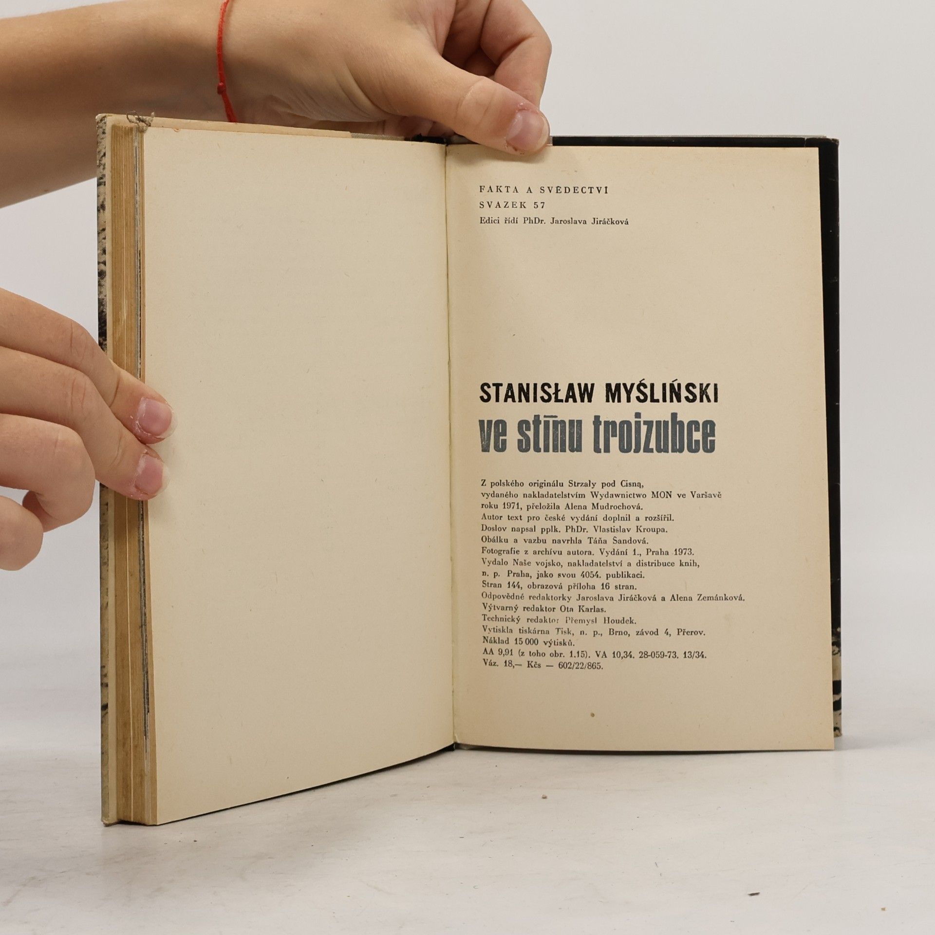 Stanisław Myśliński Ve stínu trojzubce