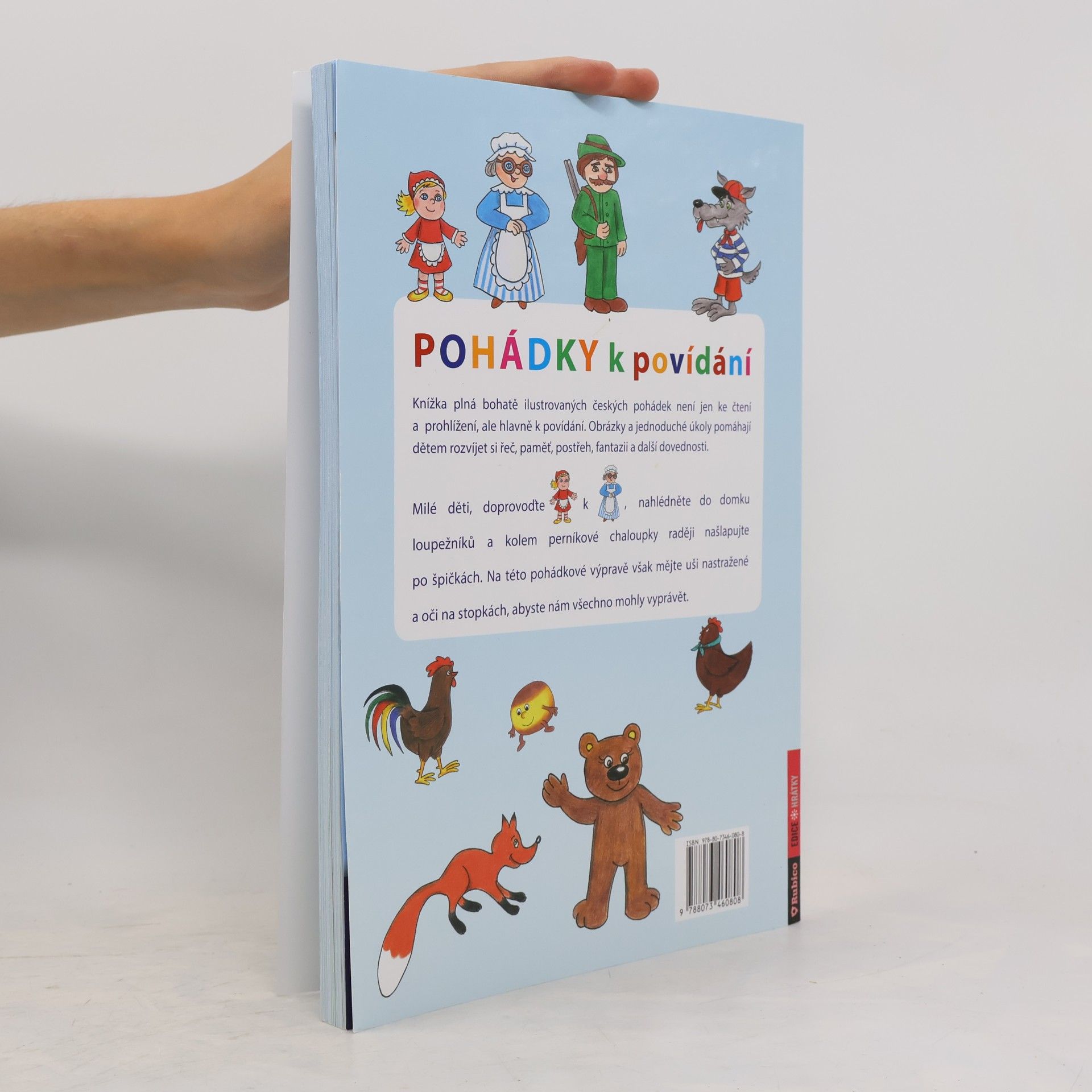 Šárka Jechová Pohádky k povídání : s jednoduchými úkoly pro rozvoj řeči a dalších dovedností