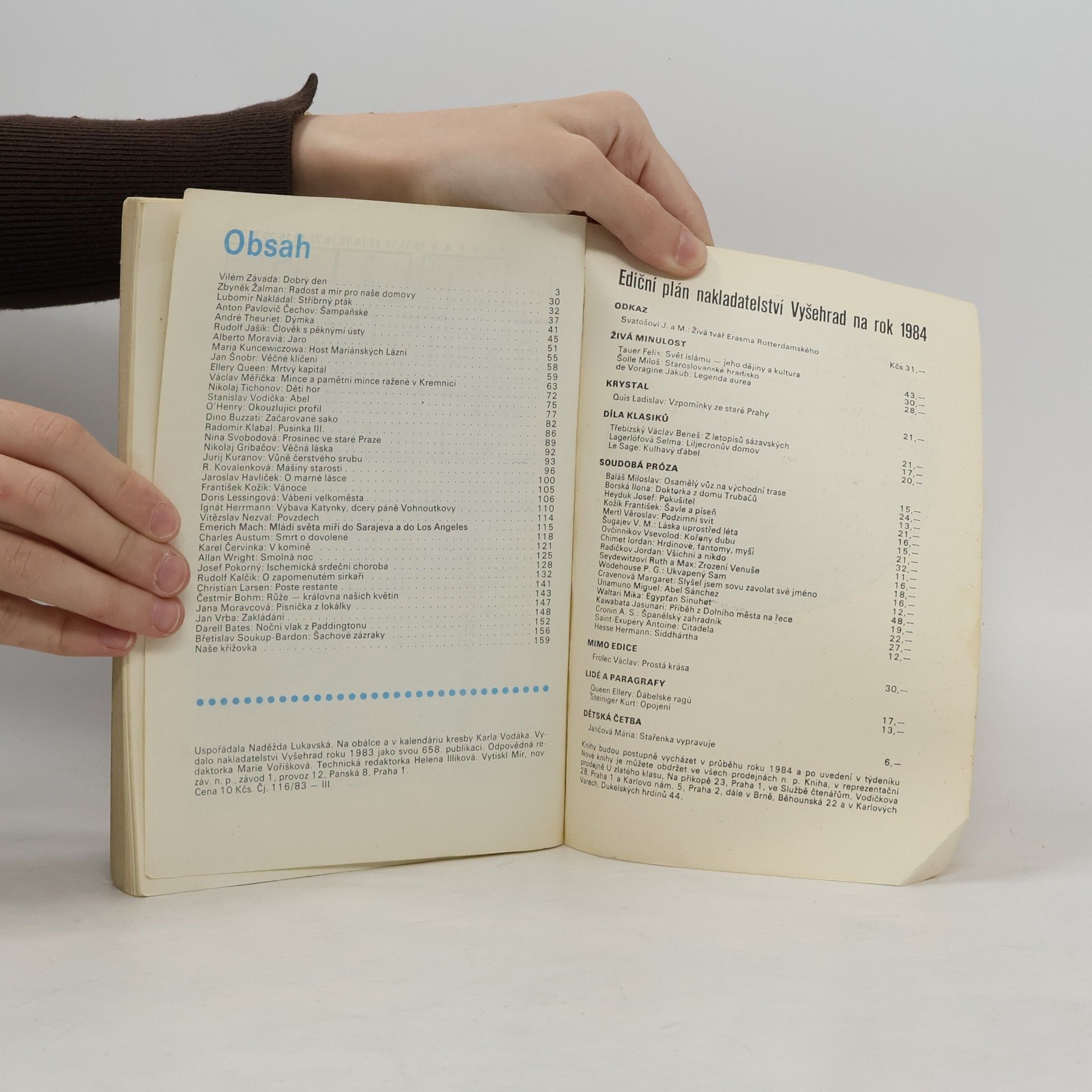 Kolektiv autorů Kalendář lidové demokracie 1984