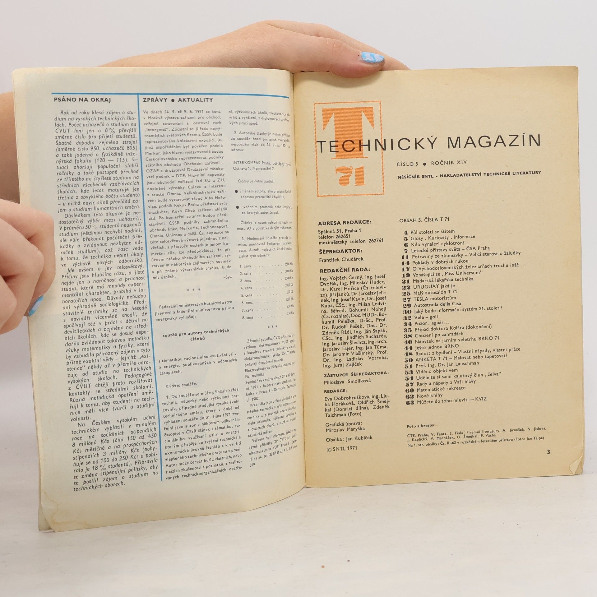Autorenkollektiv Technický magazín 5/XIV