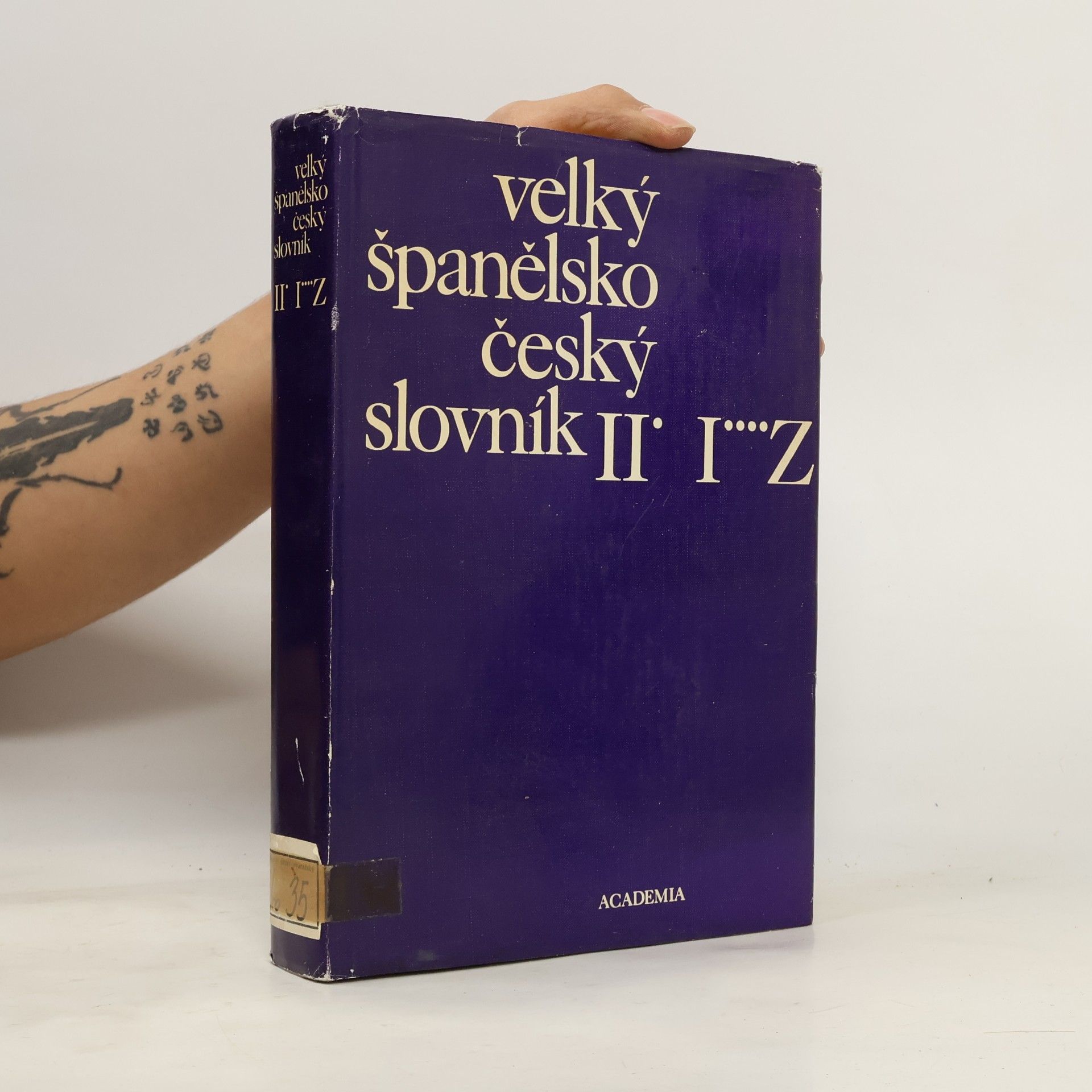 Josef Dubský Velký španělsko-český slovník II, I-Z