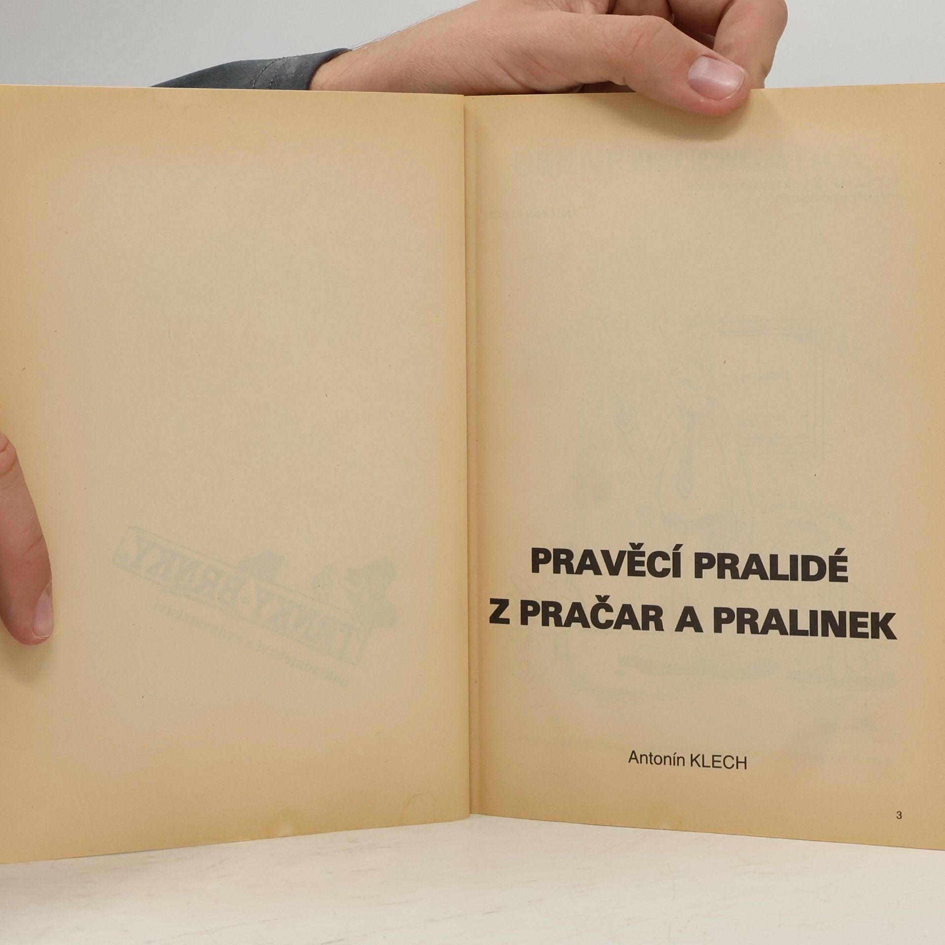 Zdeněk Janda Pravěcí pralidé z pračar a pralinek