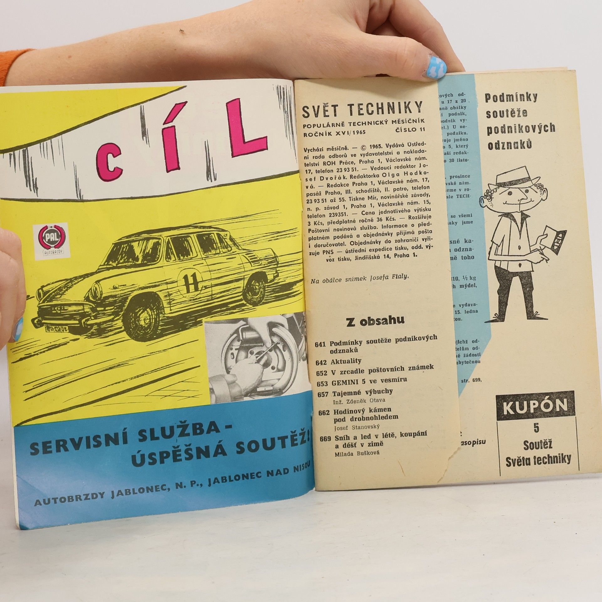 Collectif d'auteurs Svět techniky. Ročník XVI/1965. Číslo 11