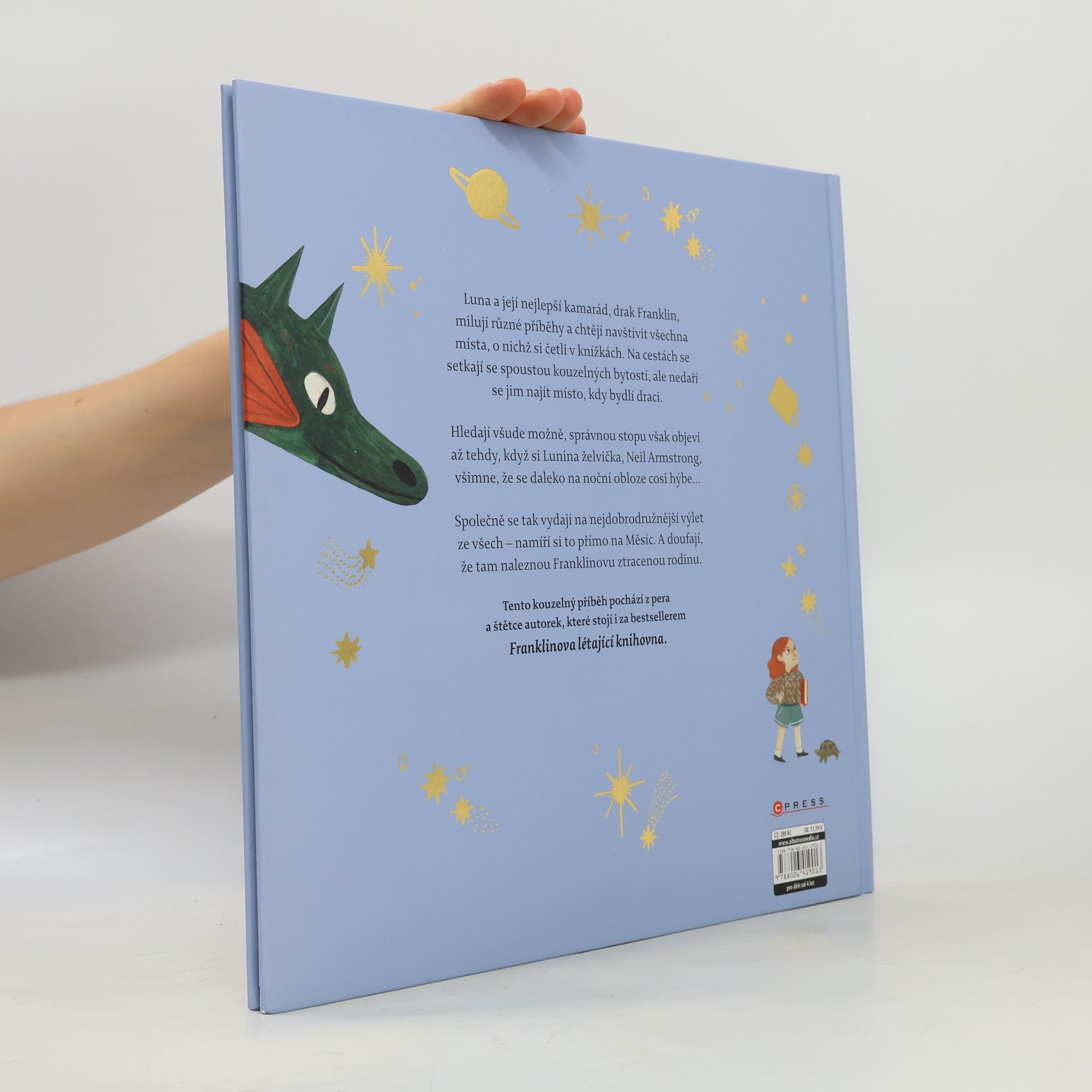 Jen Campbell Franklin a Luna letí na měsíc