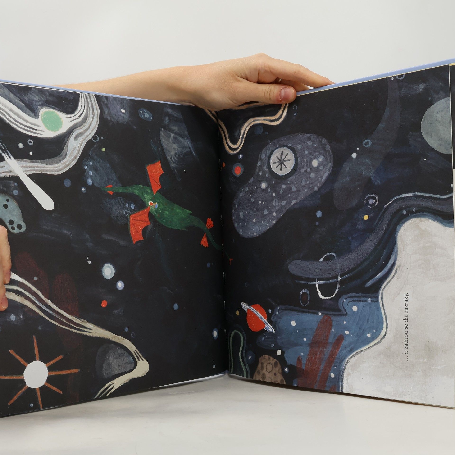 Jen Campbell Franklin a Luna letí na měsíc