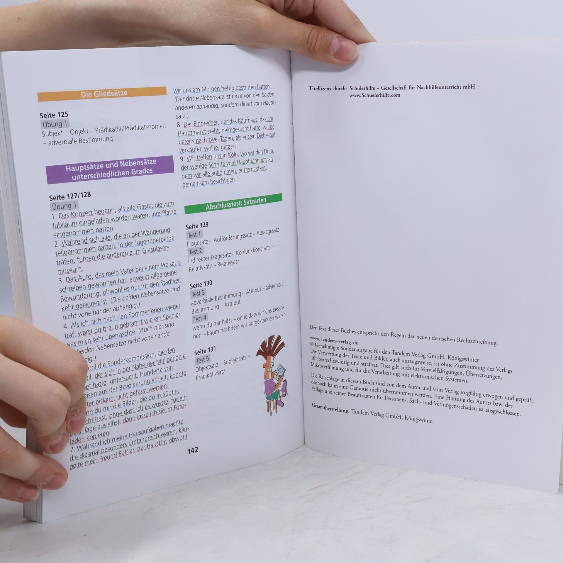 Autorenkollektiv Deutschland Grammatik 7. -8. Klasse. Grundwissen und Hauptschwierigkeiten